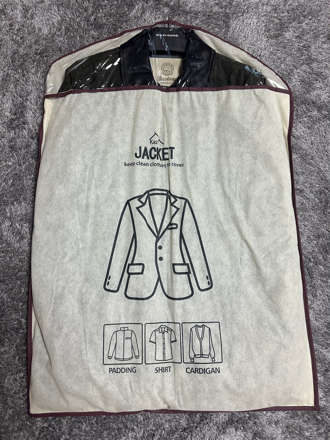 바스통 001 올리브 L 라지 왁스 자켓 상품이미지7