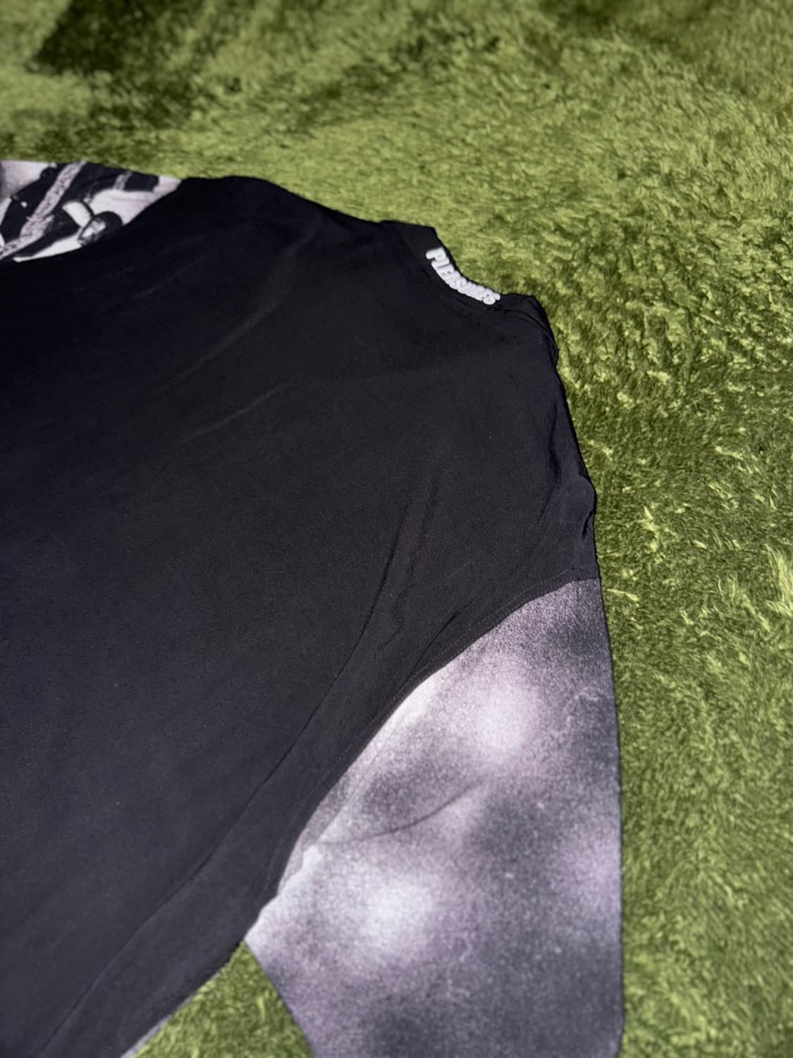 [XL] PLEASURES 플레져스 X 소닉 유스 오픈카라 레이온 셔츠 상품이미지8