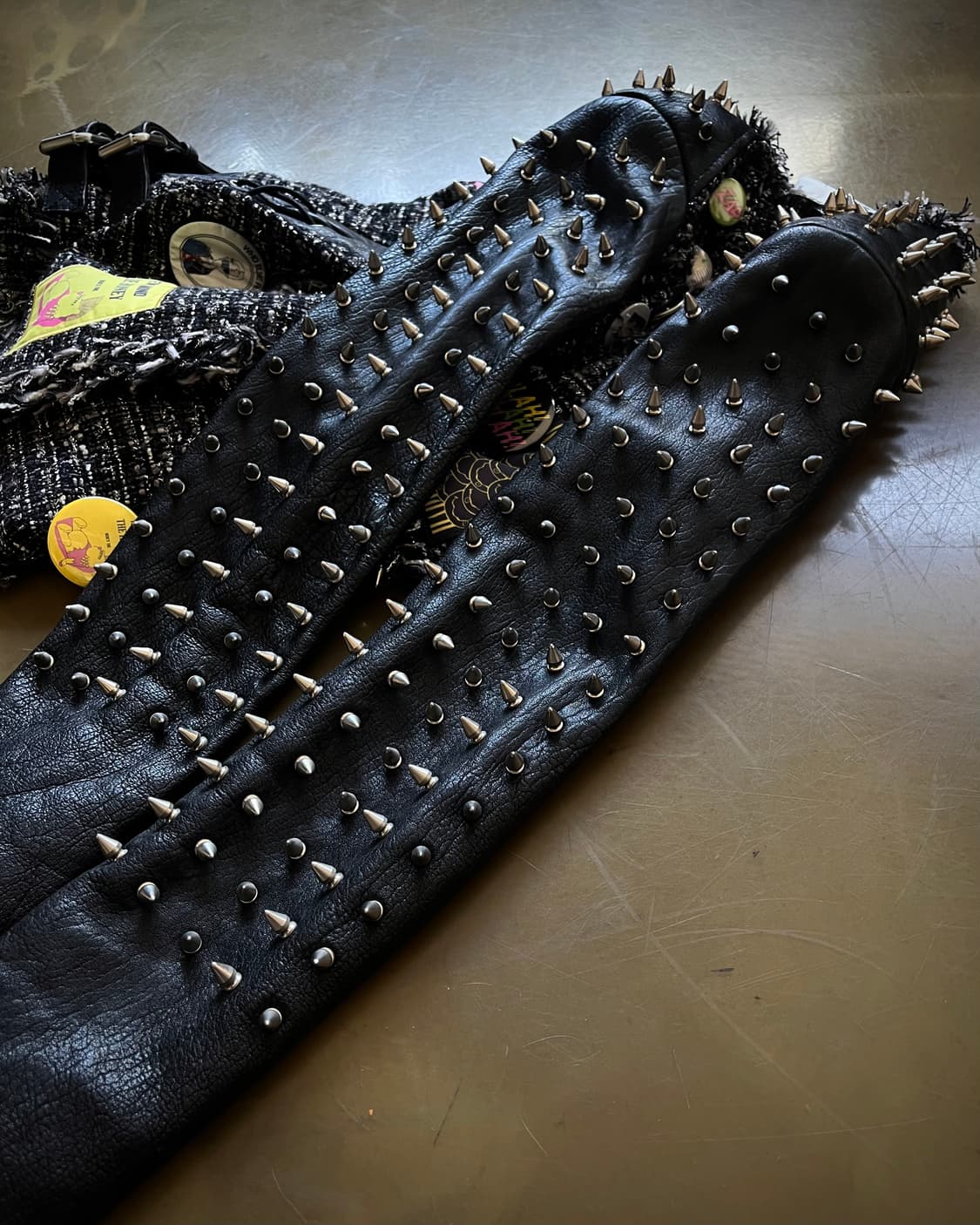 GROUND-ZERO 2012fw Tweed Spike Jacket 상품이미지7