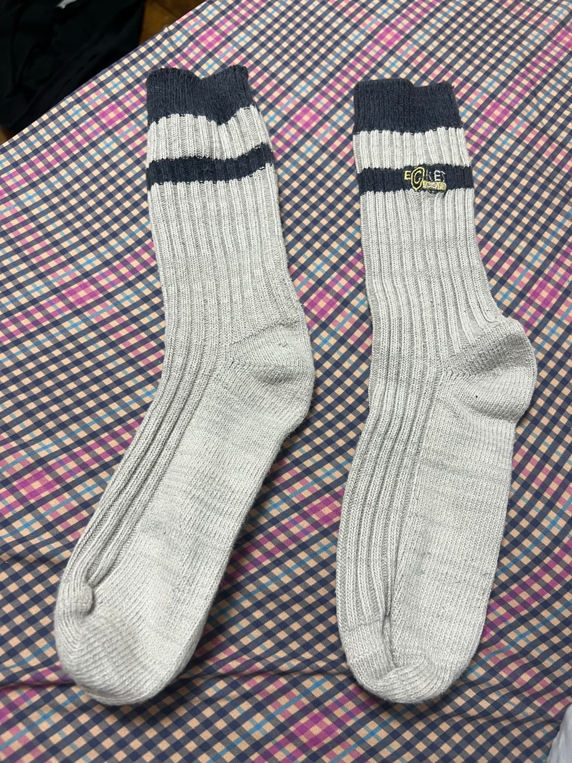 테켓 양말 Dot-com Socks Melange Gray 상품이미지3