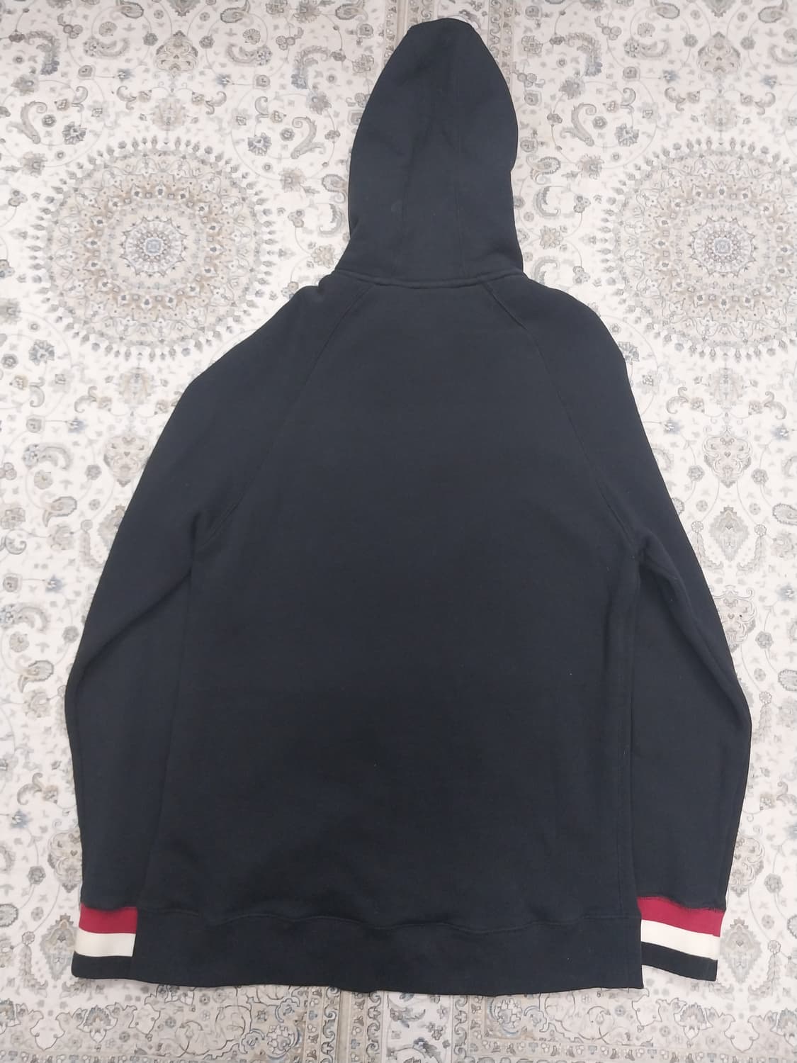 나이키 7로고 검정색 후드집업 2XL 상품이미지2