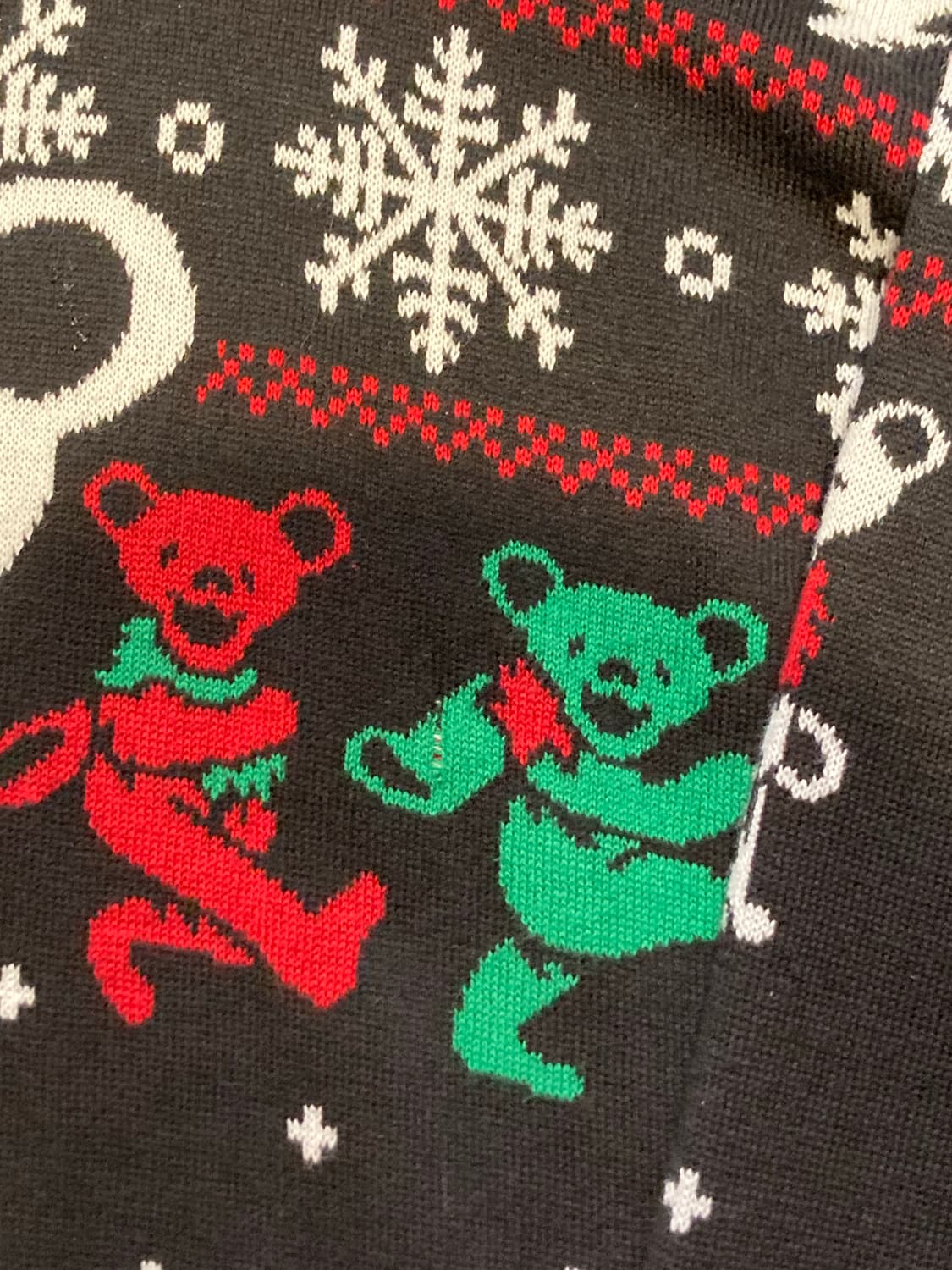 Grateful Dead 그레이트풀 데드 크리스마스 니트 상품이미지5
