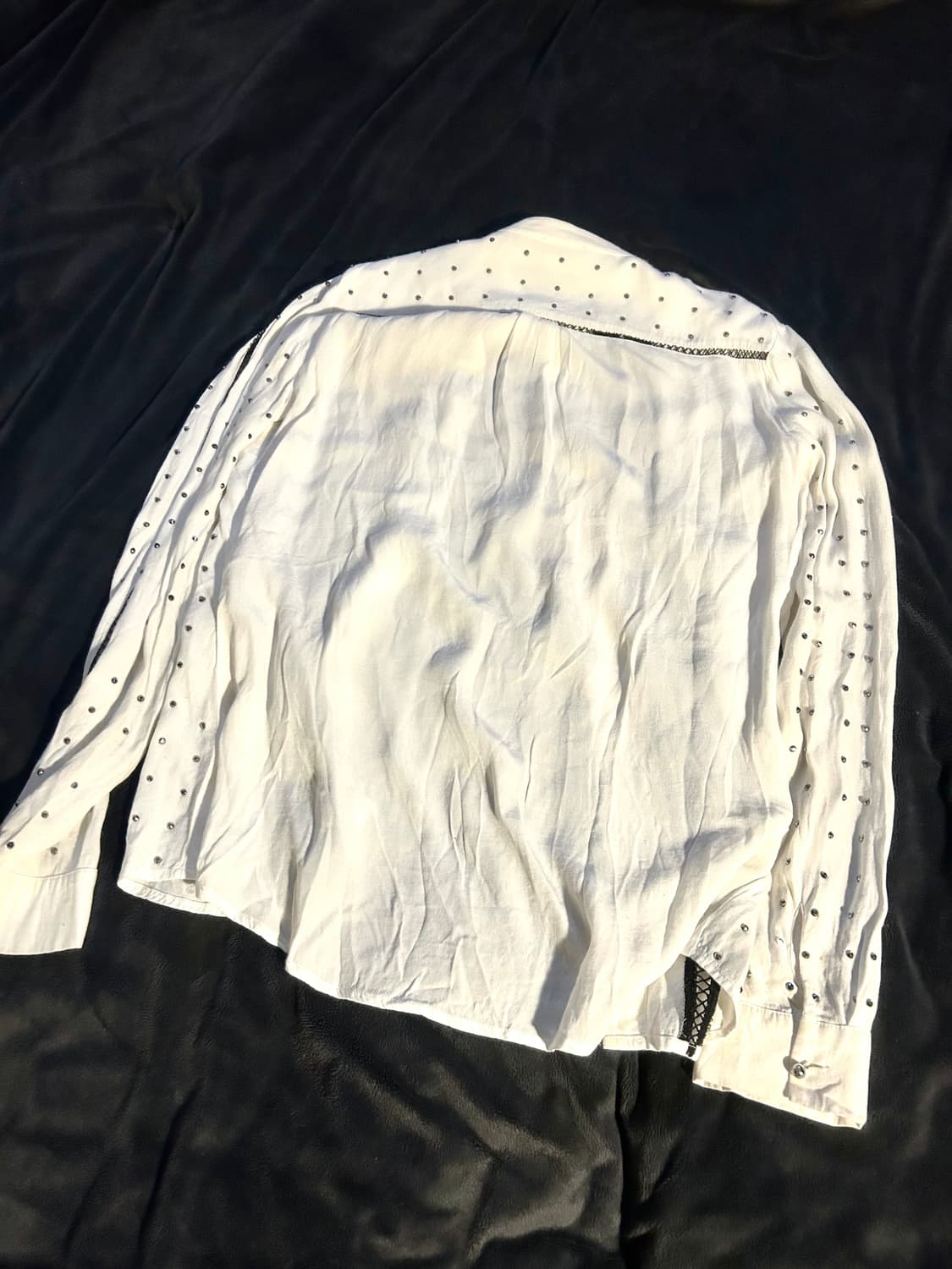 Just Cavalli Line Stud White Shirts 상품이미지4