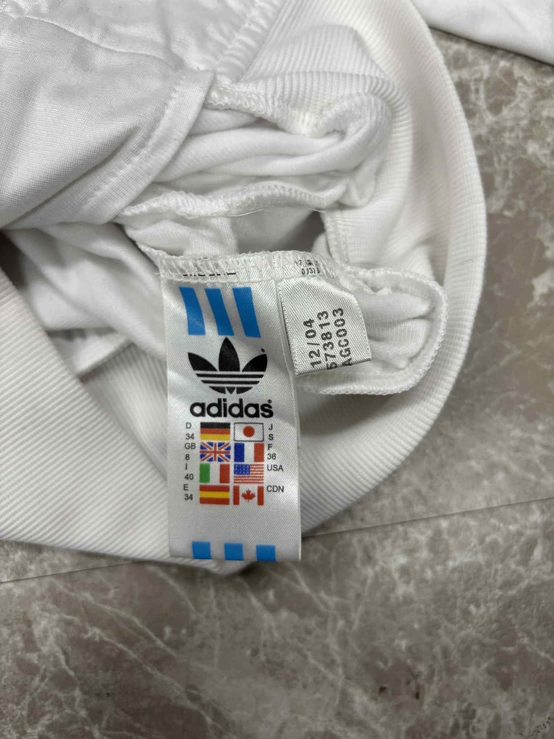 아디다스 흰초 화이트 대장급 핀터깔 걸즈 후드집업 희귀져지(34) 상품이미지5
