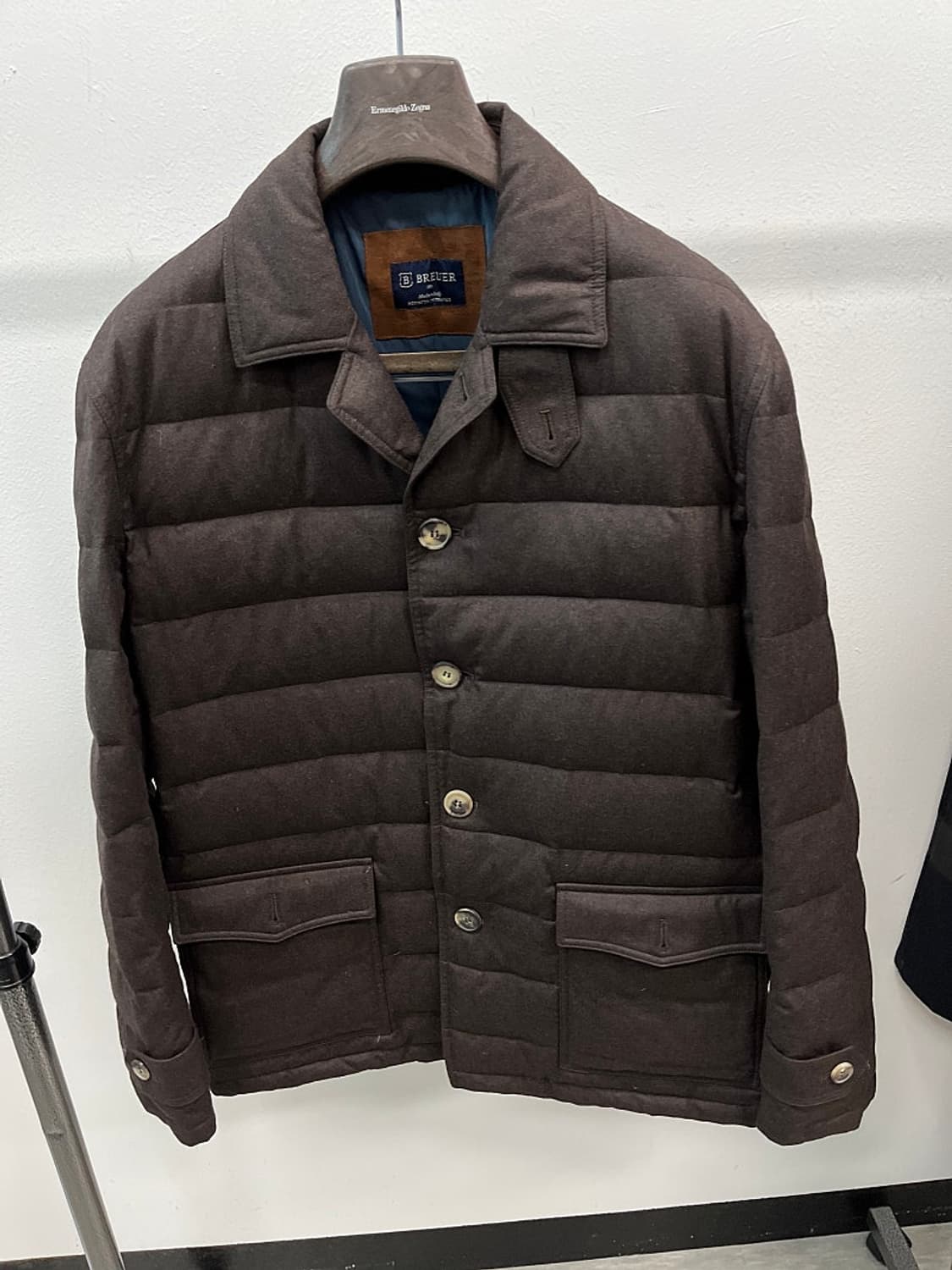 105-110) 브로이어 브라운 울 패딩자켓  상품이미지3