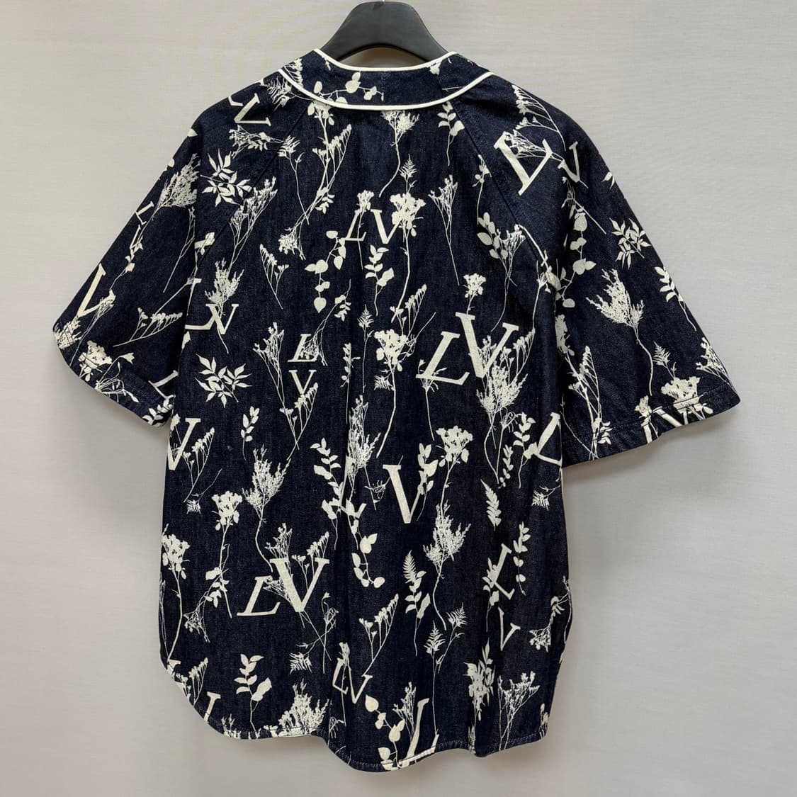 루이비통 LV 리프 데님 베이스볼 반팔셔츠 (100)  상품이미지5