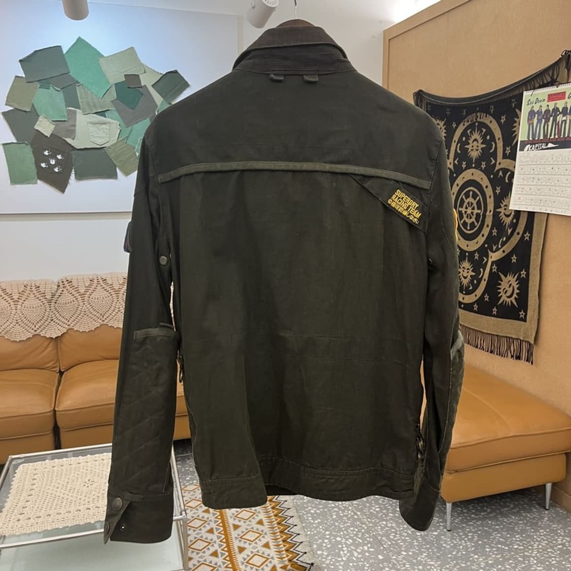 슈퍼드라이 빈티지 밀리터리 리미티드 바버 워크 자켓 95 C11052 상품이미지4