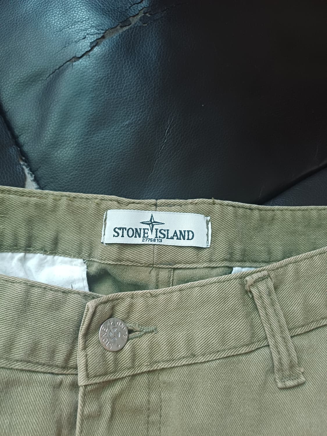 스톤아일랜드 카고팬츠 카키 52사이즈 정품 상품이미지3