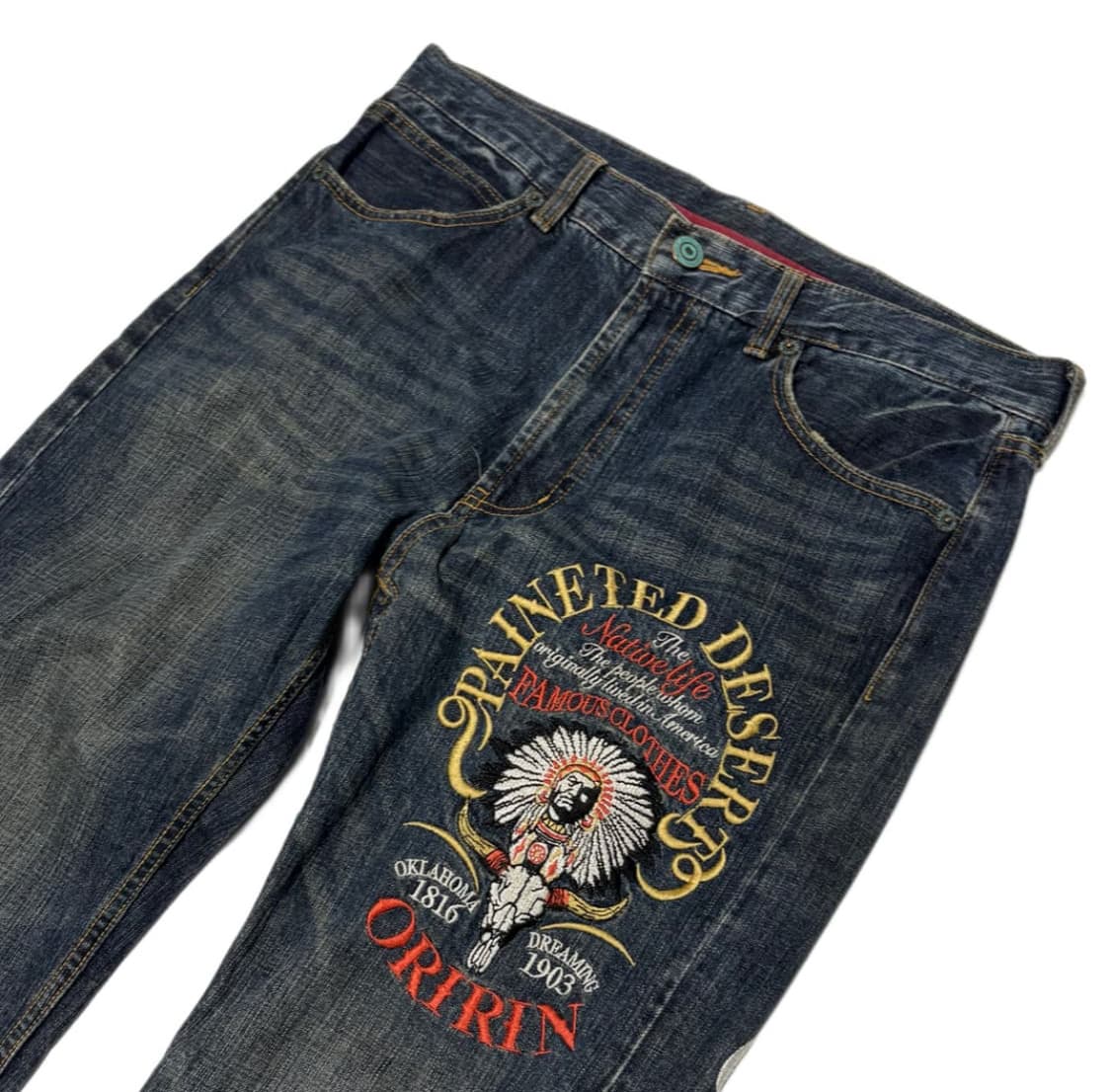 Oririn chief wide denim pants 상품이미지3