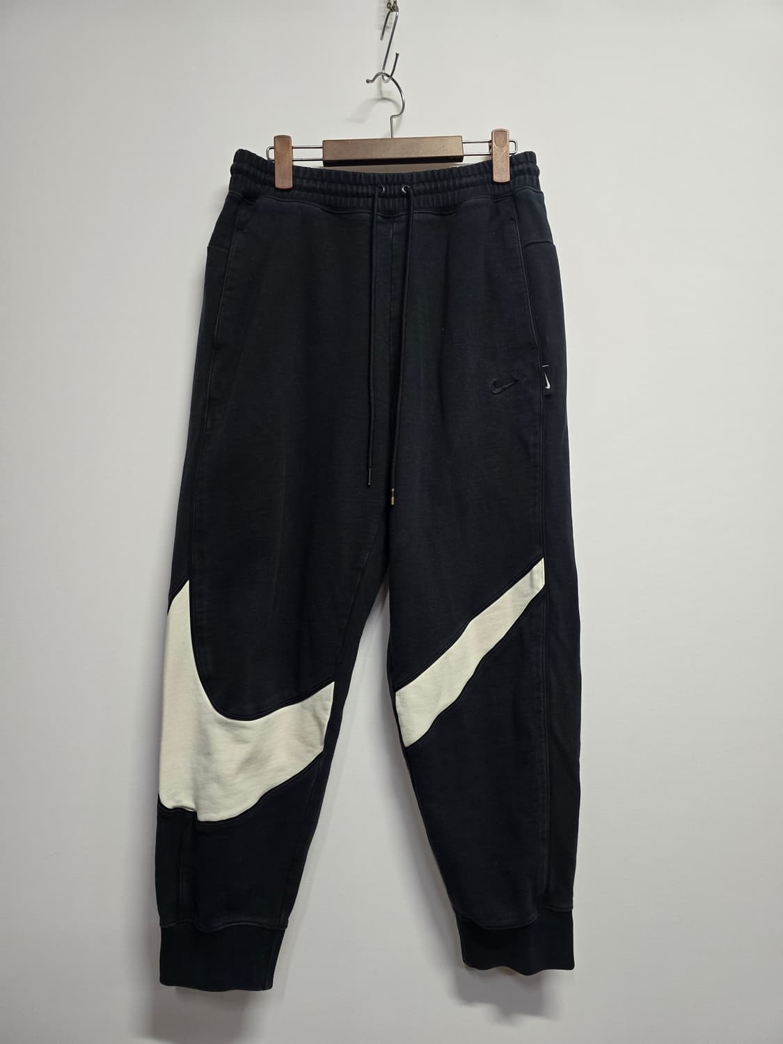 나이키 스우시 조거팬츠 트레이닝 바지 블랙 상품이미지1