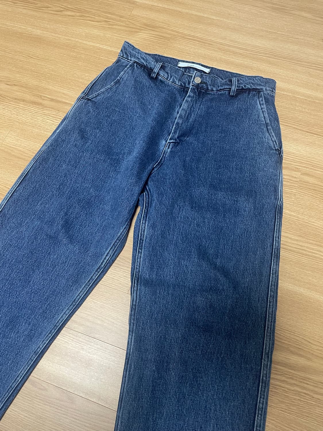 [M] 플라스틱 프로덕트 MPa CALF LOGO DENIM PANTS  상품이미지3