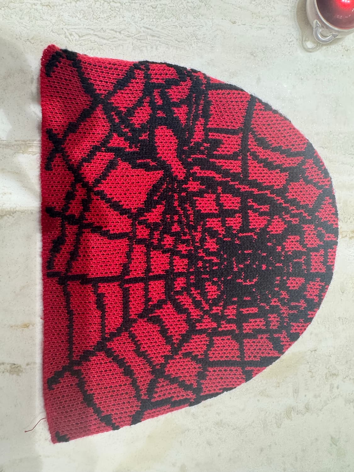 떠그클럽 스파이더 비니 레드 상품이미지2