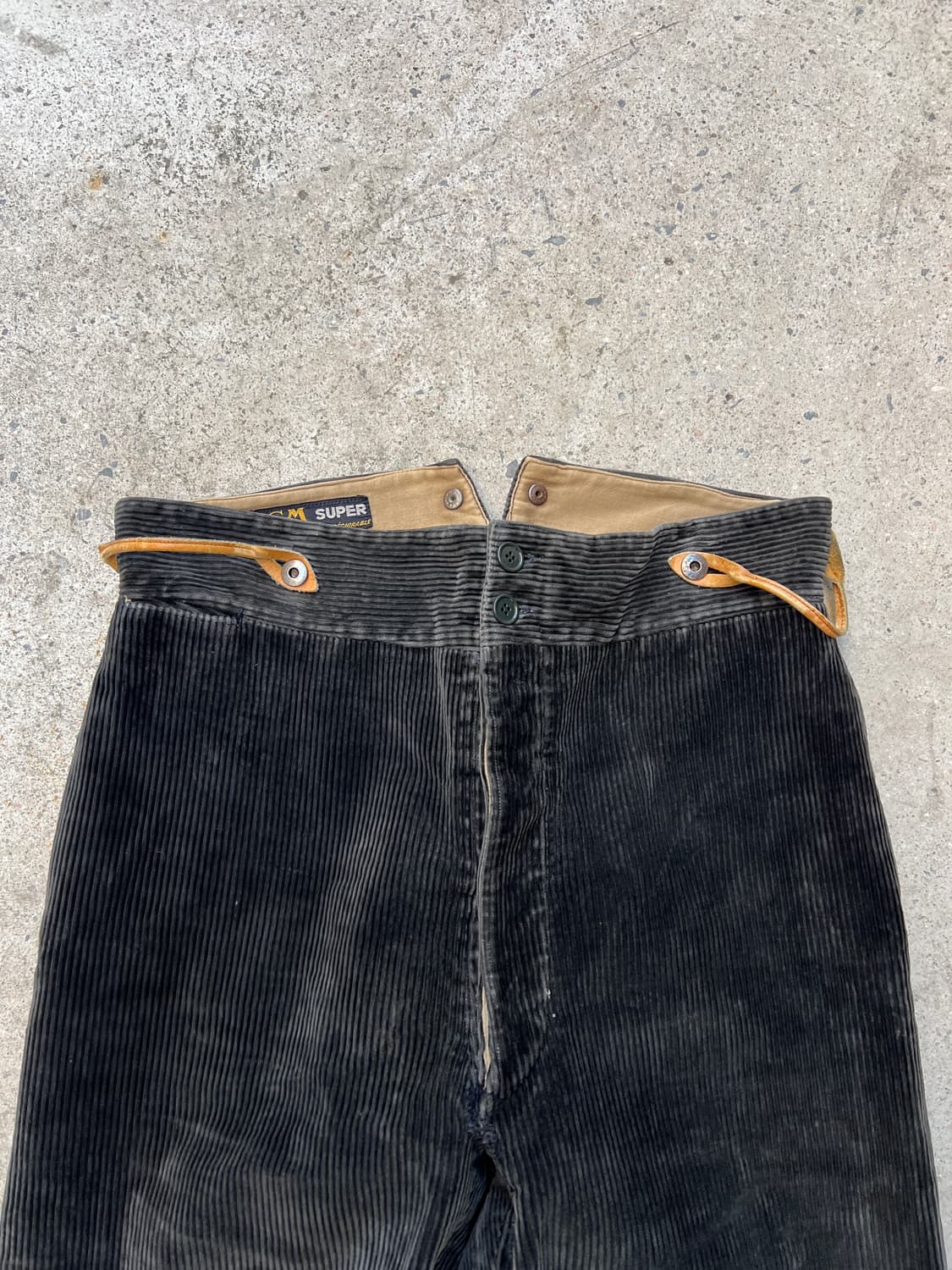 50s D.C.M. SUPER OLD FRENCH 50s 코듀로이팬츠 상품이미지5