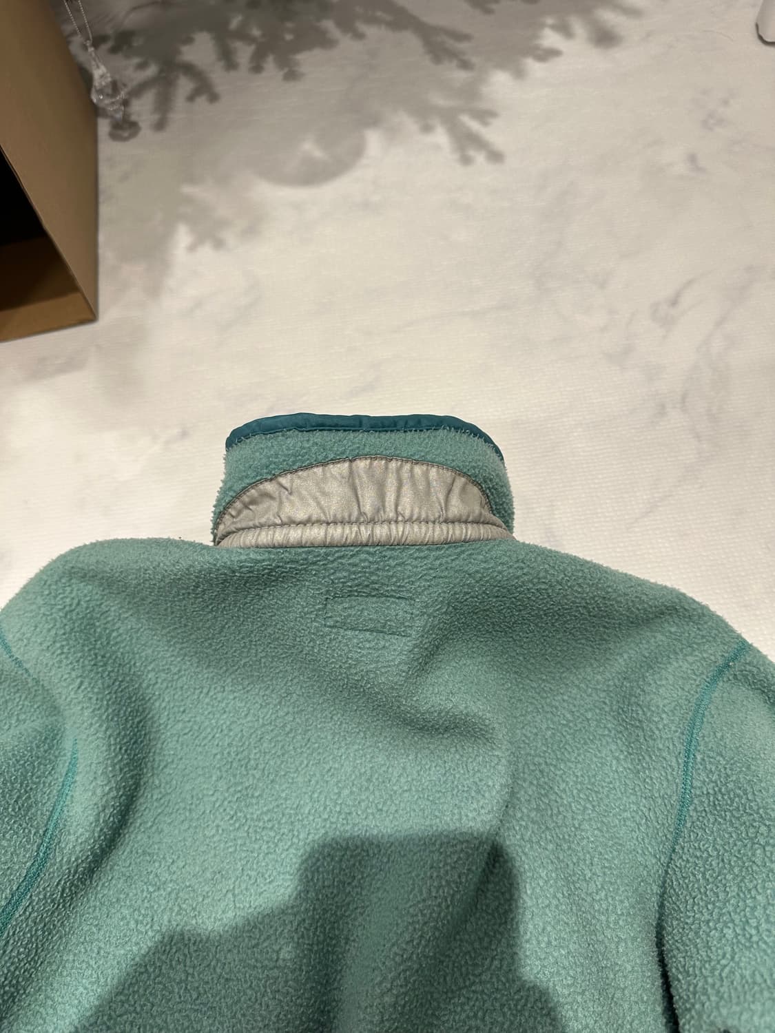 90s 파타고니아 플리스 스노우리스 눈없는산 made in USA 상품이미지8