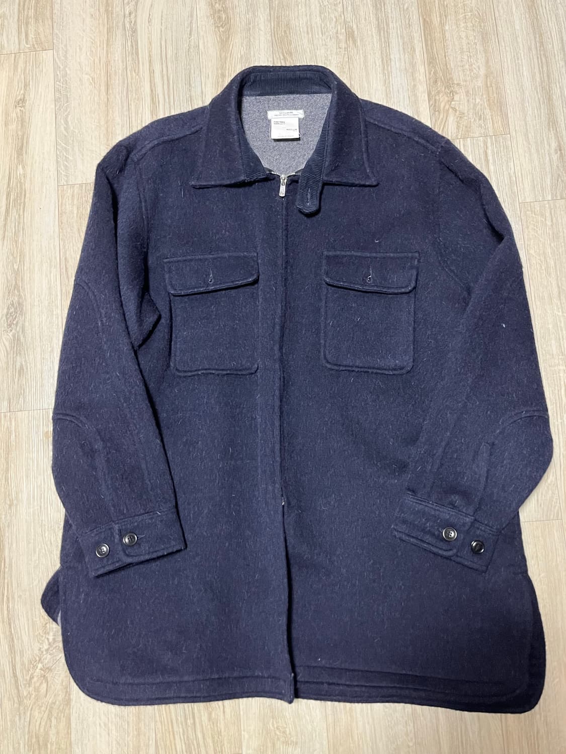 스웰맙 CPO 다크네이비 울 알파카 자켓 m(100-105) 상품이미지2