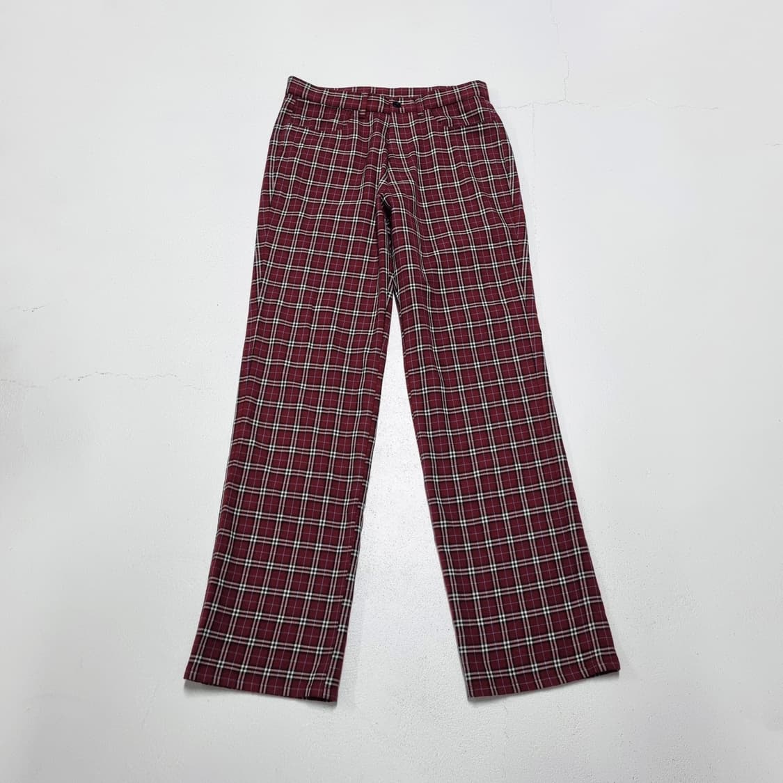 버버리 블랙라벨 타탄체크 슬랙스 - 29 상품이미지1