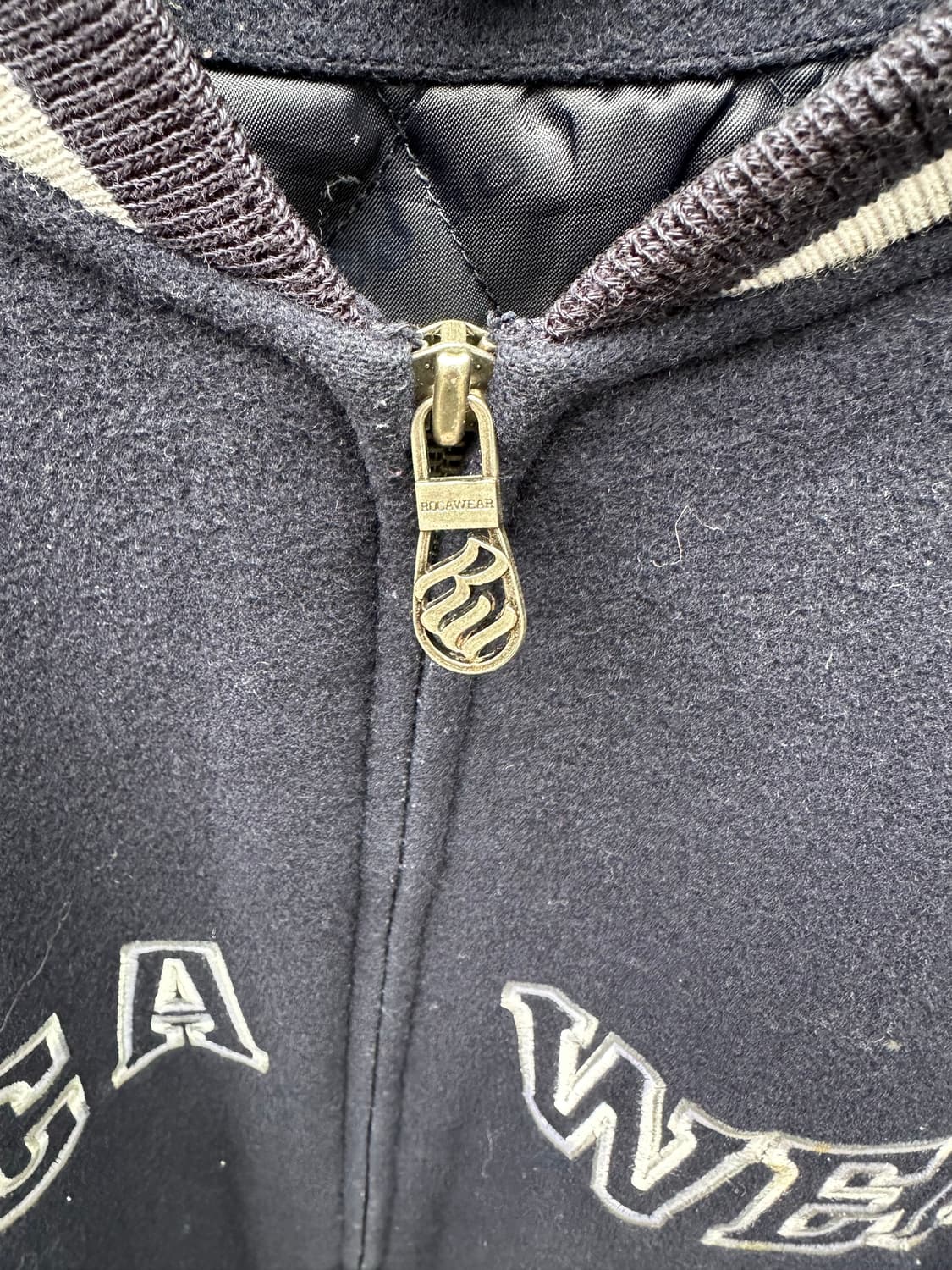 빈티지 00s 로카웨어 울 바시티 자켓  상품이미지4