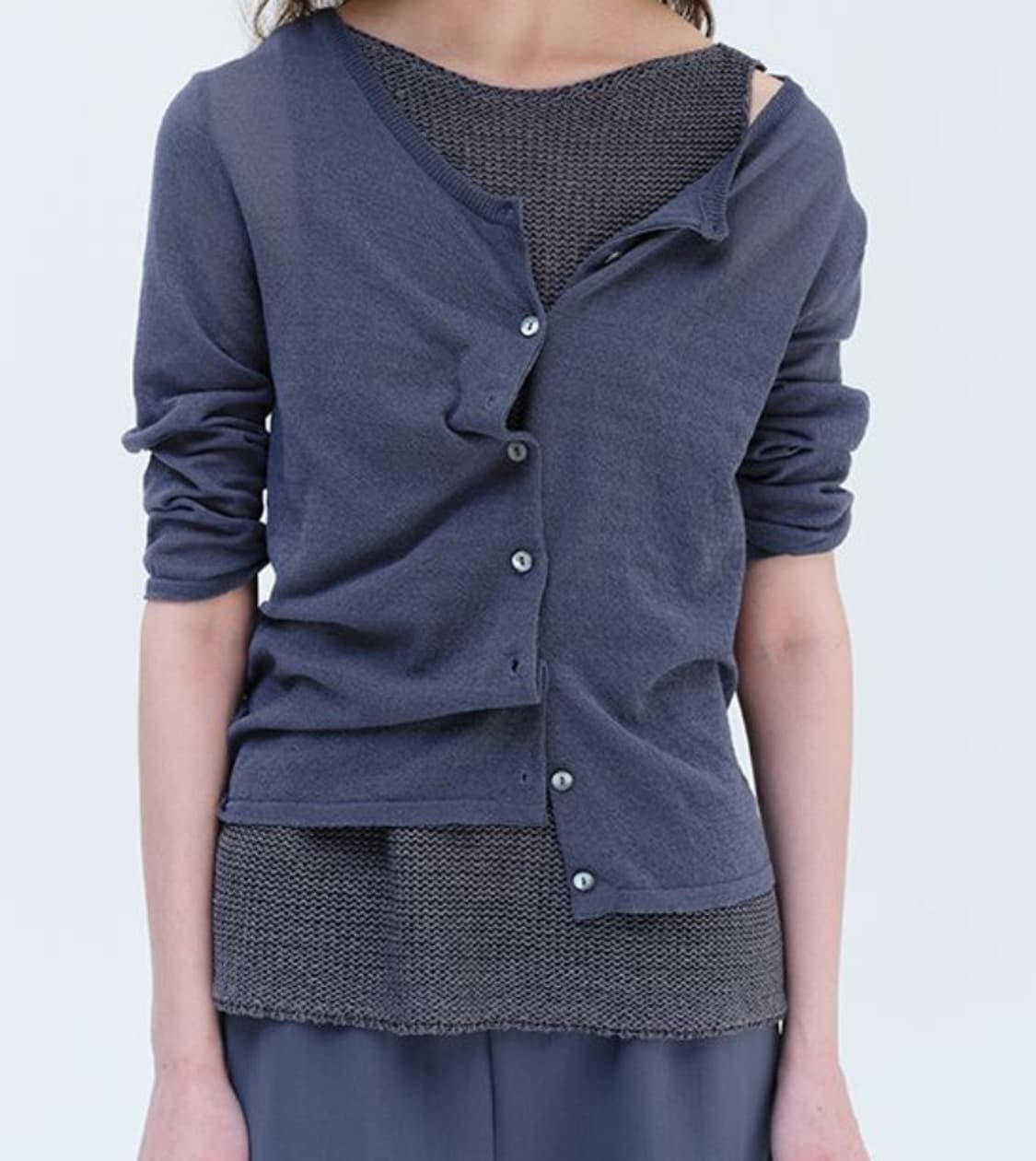 Repos 리포스 하프앤하프 가디건 HALF & HALF CAR DIGA 상품이미지1