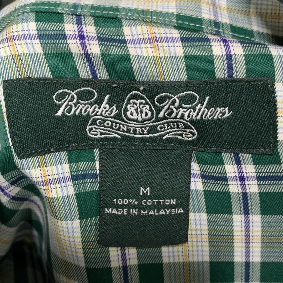 [M] 브룩스 브라더스 컨트리클럽 체크셔츠 상품이미지4
