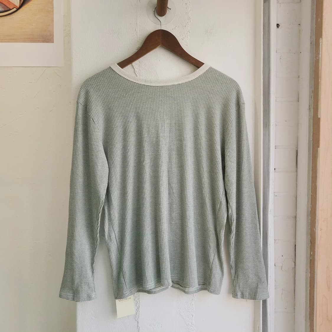 Dearful 스냅버튼 와플 가디건 상품이미지6