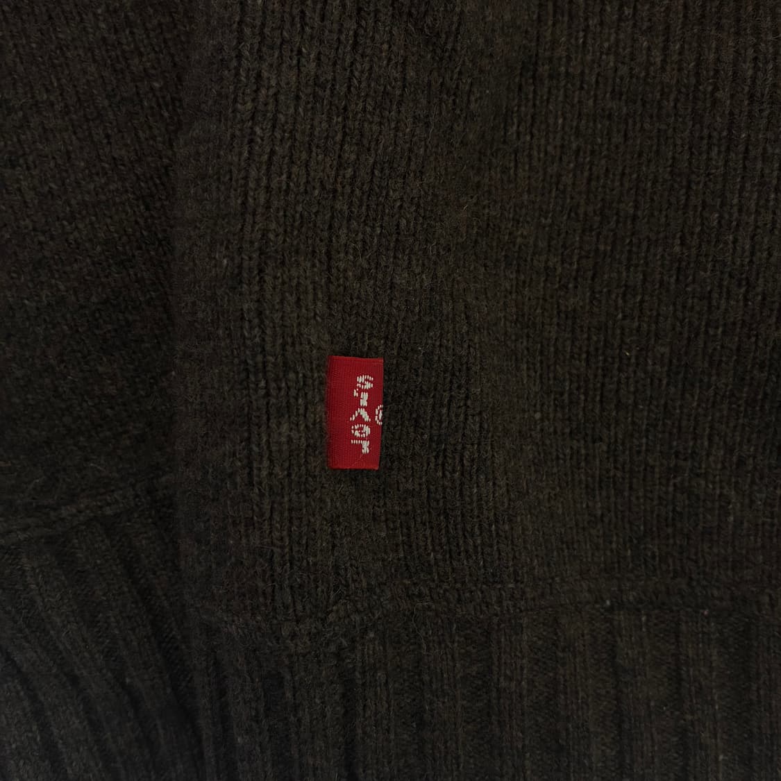 Levi‘s  리바이스 90,s 레드탭 헨리넥 하프버튼 니트 상품이미지5