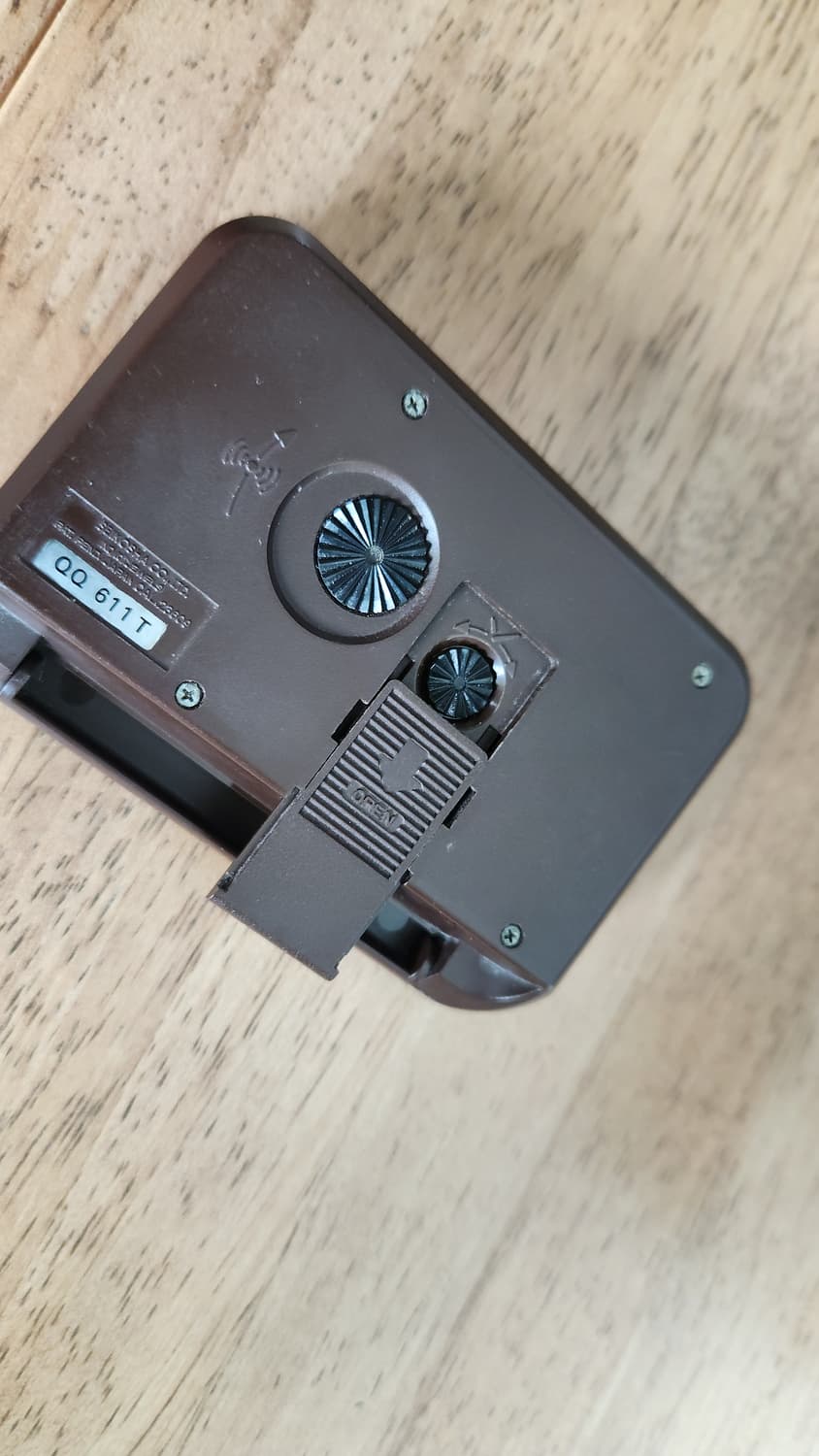 # 빈티지 세이코 여행용 탁상시계알람시계 휴대용시계 급처 상품이미지7