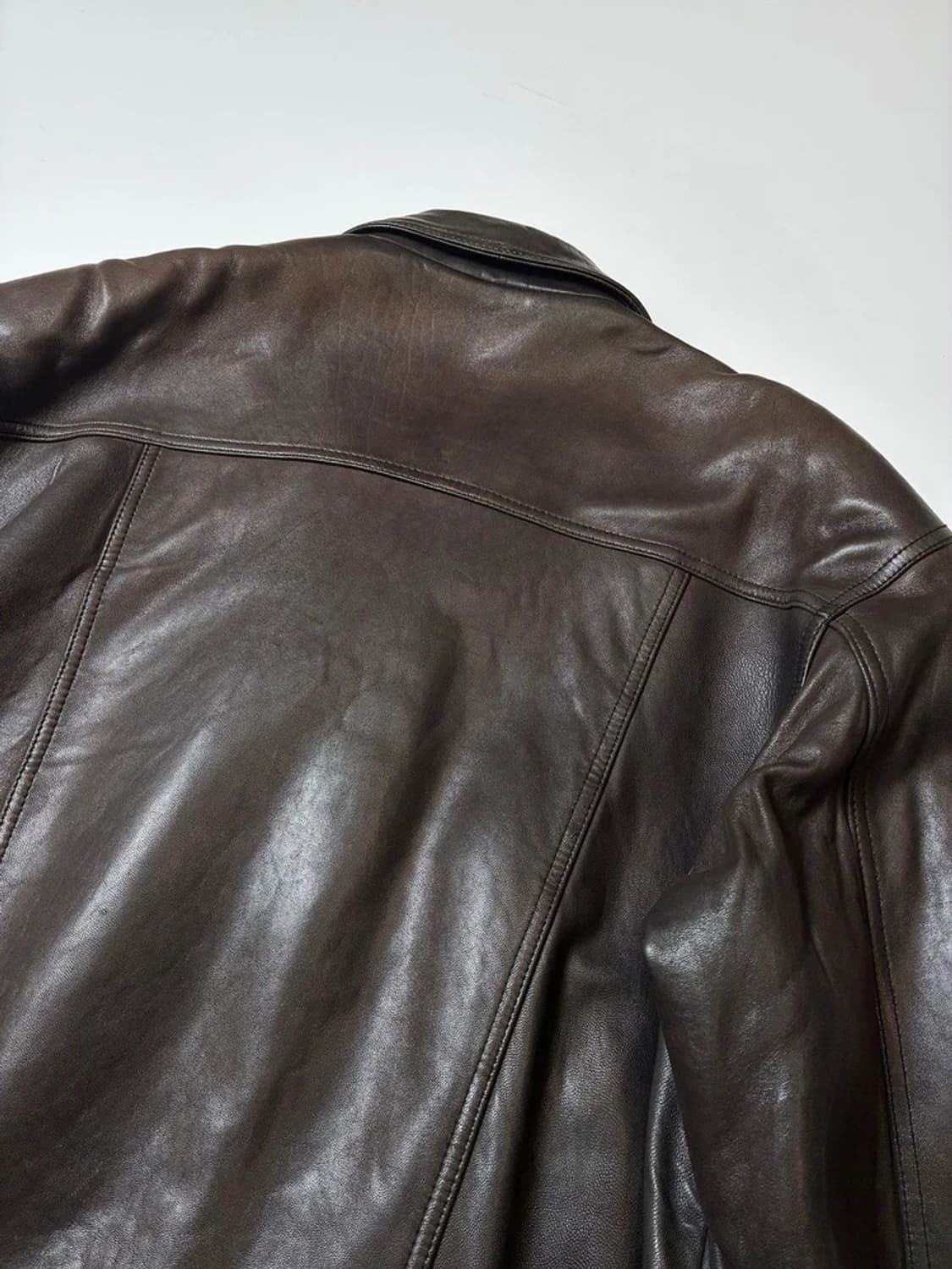 SEA DREAM 00's 양가죽 봄버 항공 자켓 PN8173 상품이미지8