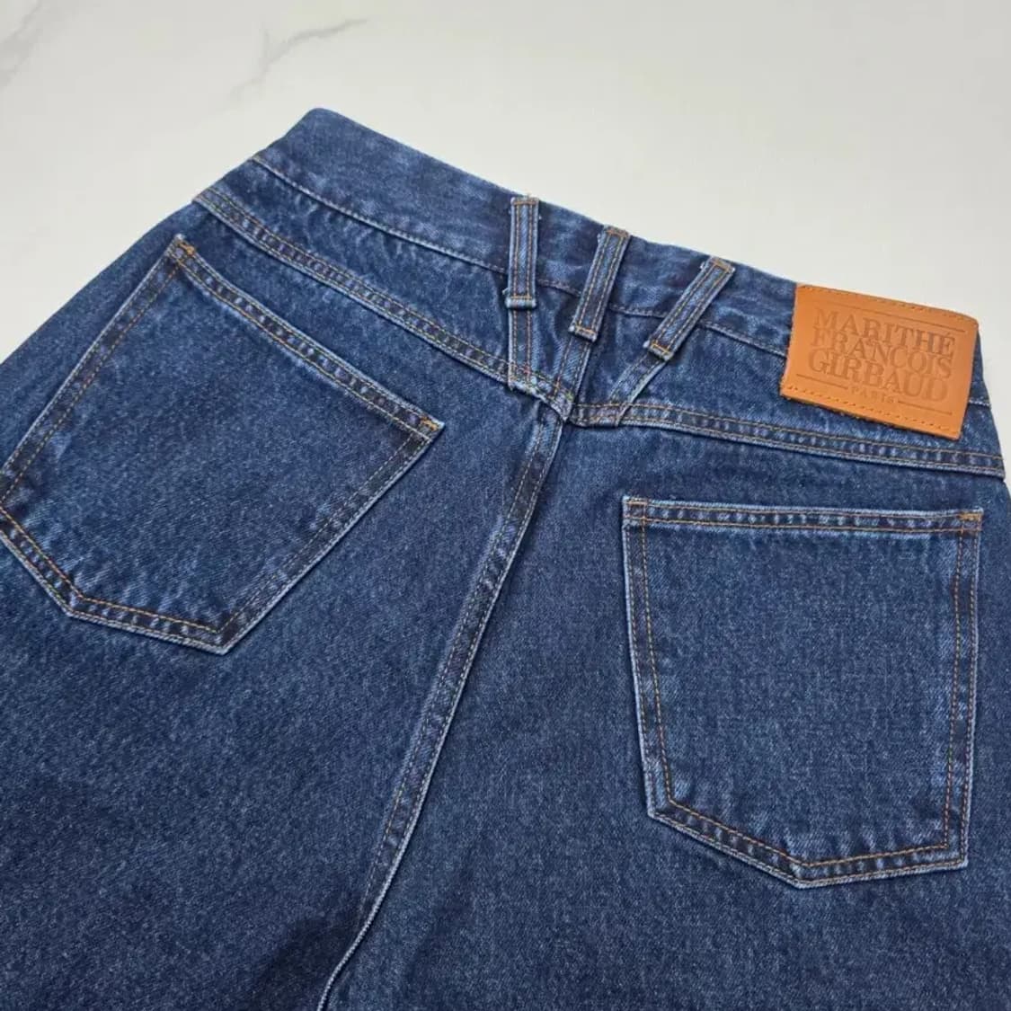 [새상품] 마리떼 프랑소와 저버 와이드 데님 팬츠 인디고 27 상품이미지6