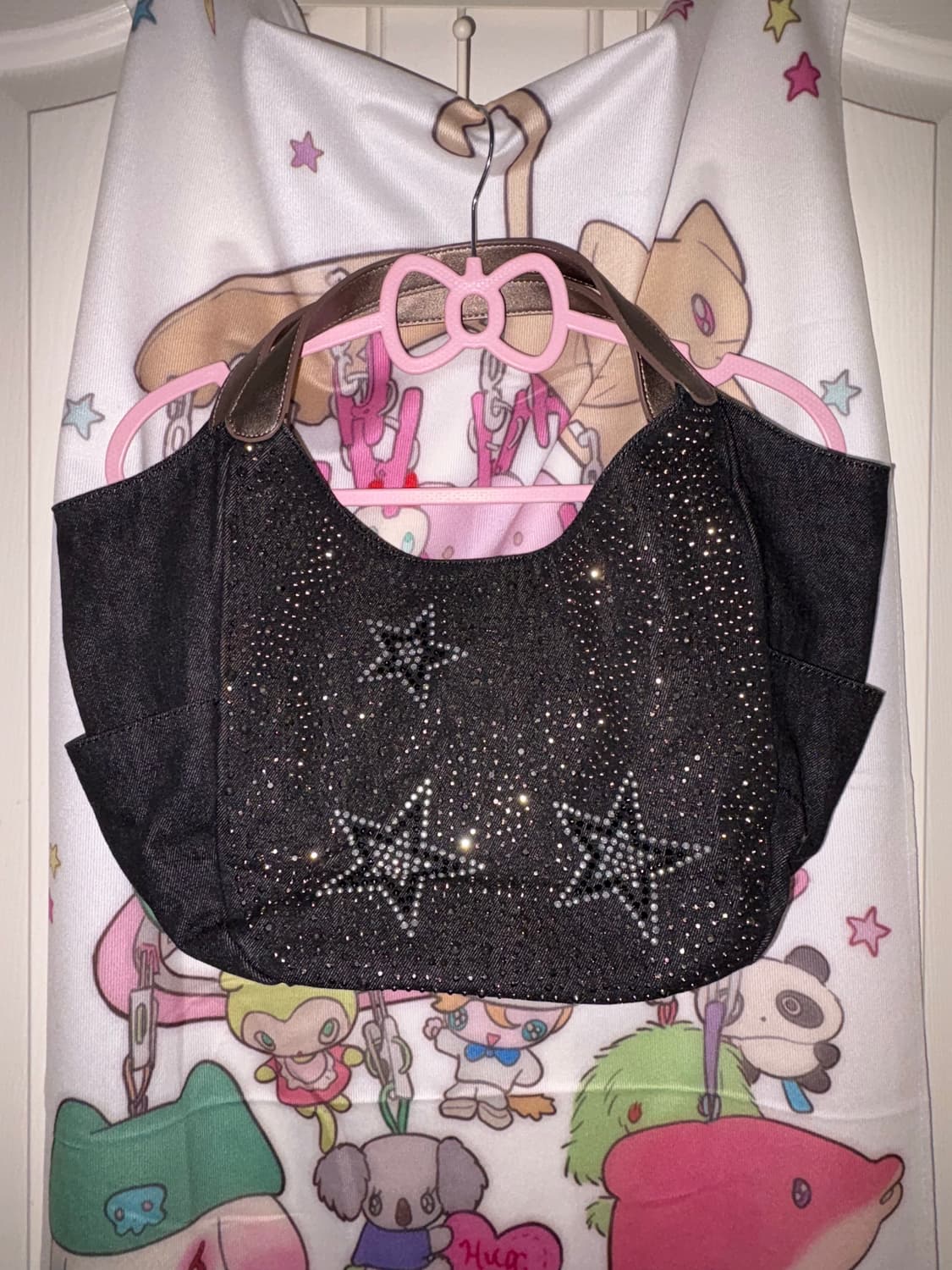 빈티지 별 무늬 숄더백  상품이미지1