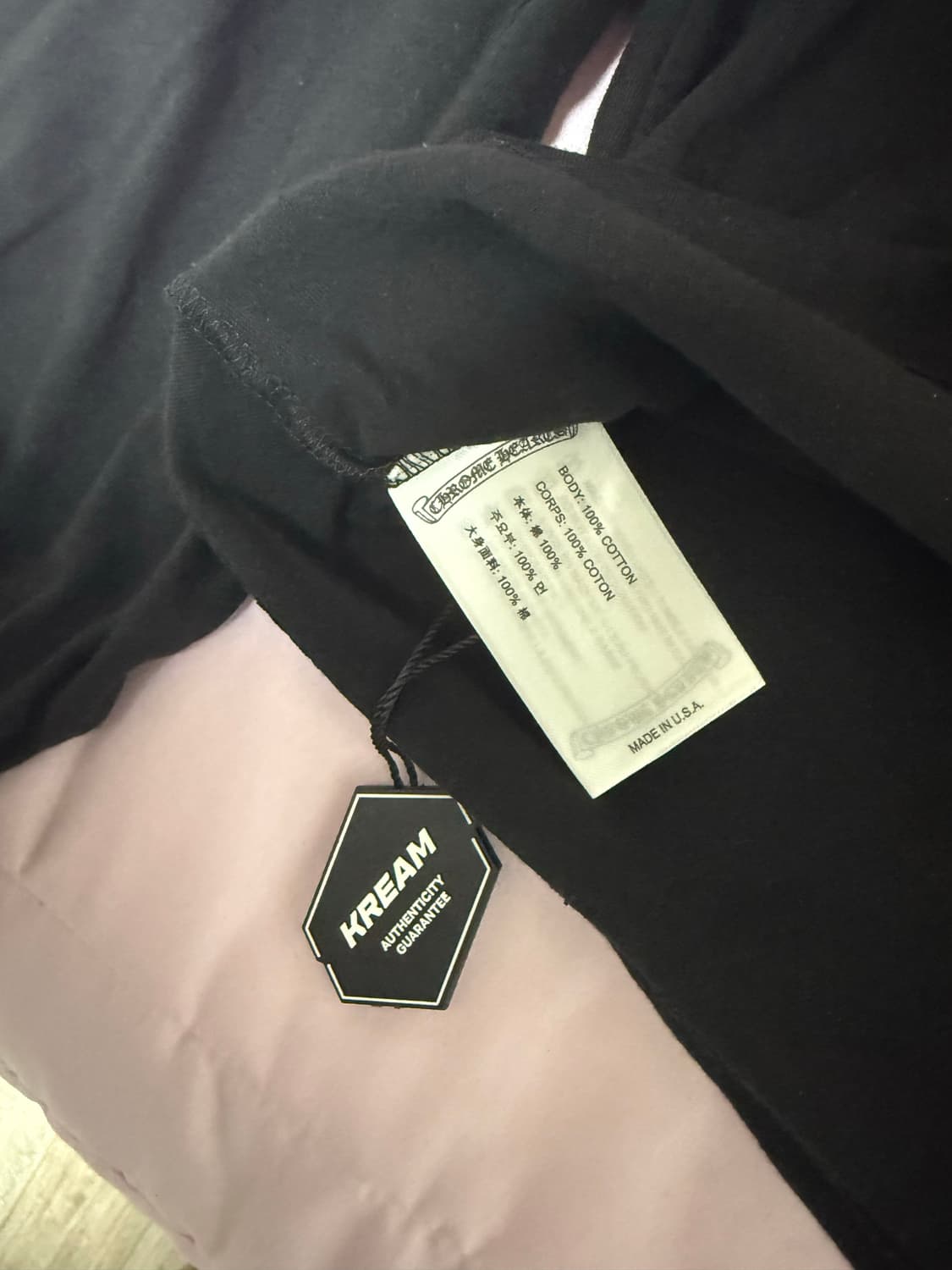 크롬하츠 홀스슈 검핑 롱슬리브 xl 상품이미지4