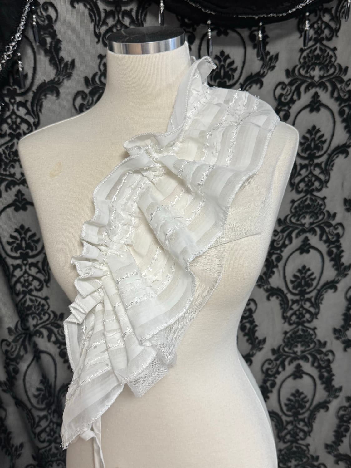 레이스 레이어드 캉캉 시스루 벨트 상품이미지4