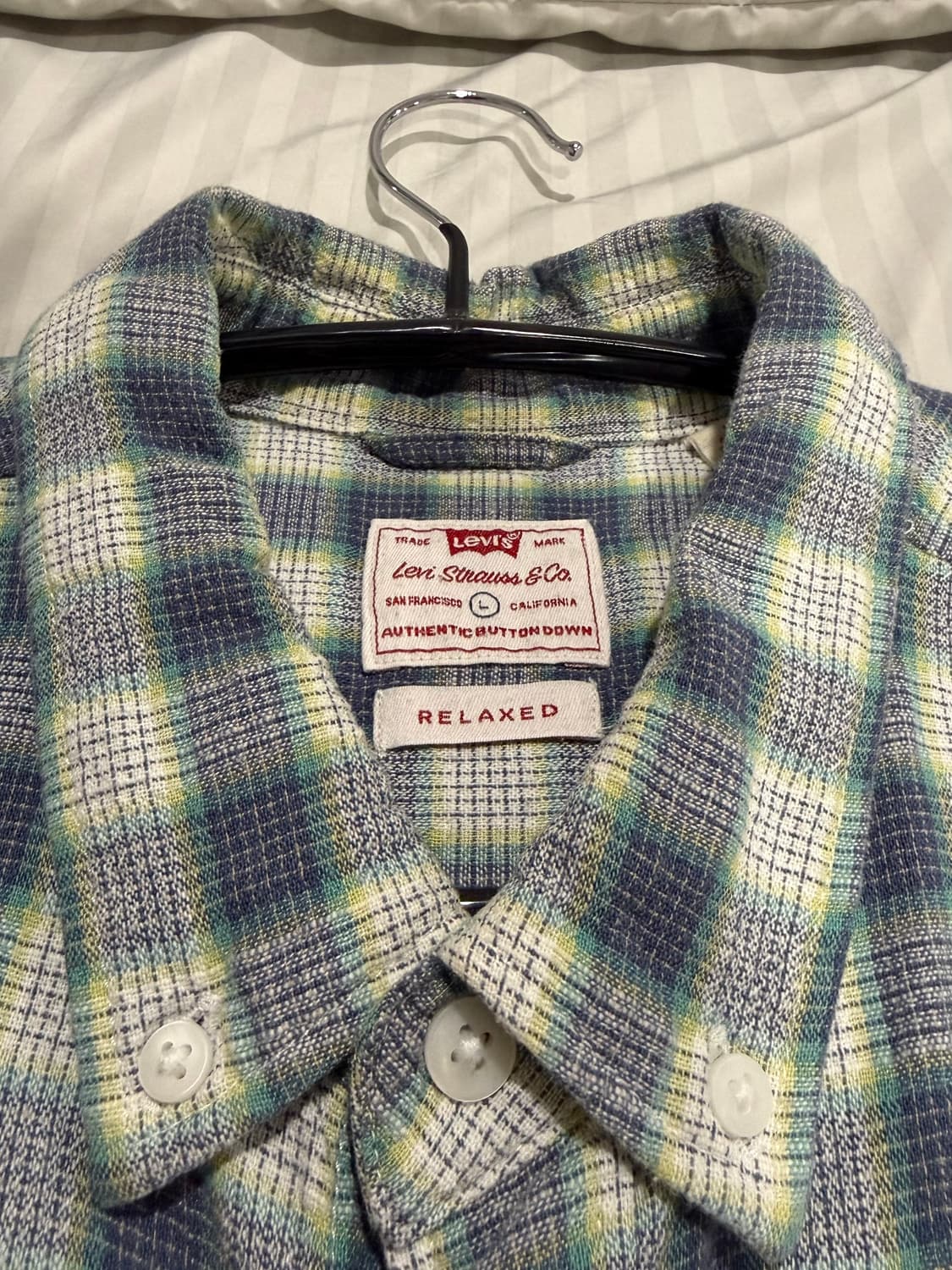 리바이스 체크 셔츠 상품이미지3