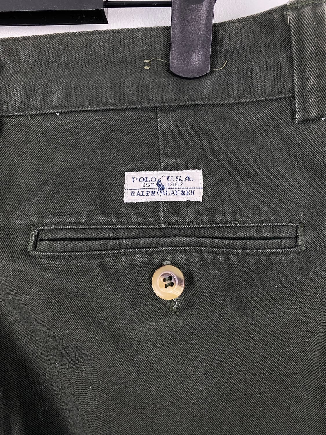 폴로 랄프로렌 카키 코튼 치노 팬츠 32 <508> 상품이미지5