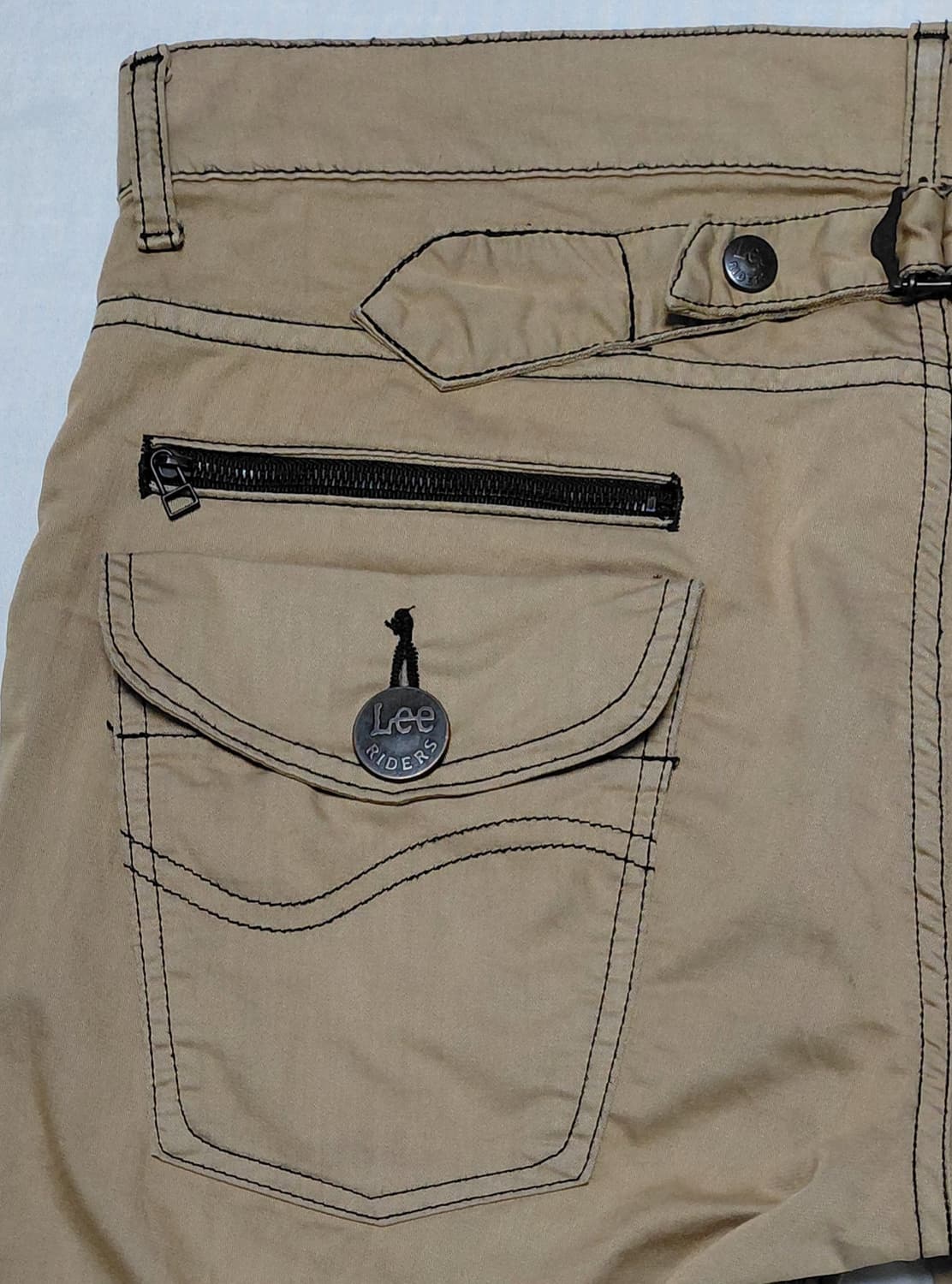 [34] Lee x Edwin Japan 멀티 지퍼 신치백 크롭 팬츠 상품이미지9