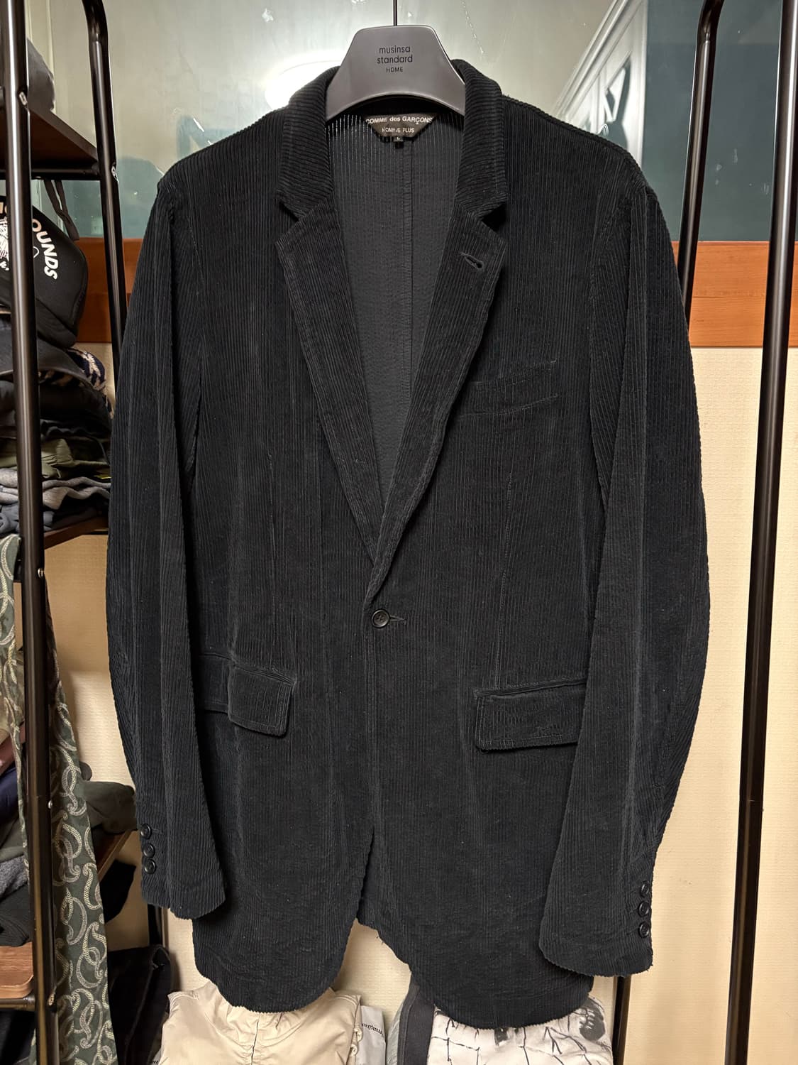 꼼데가르송 옴므 플러스 코듀로이 자켓 코트 상품이미지2