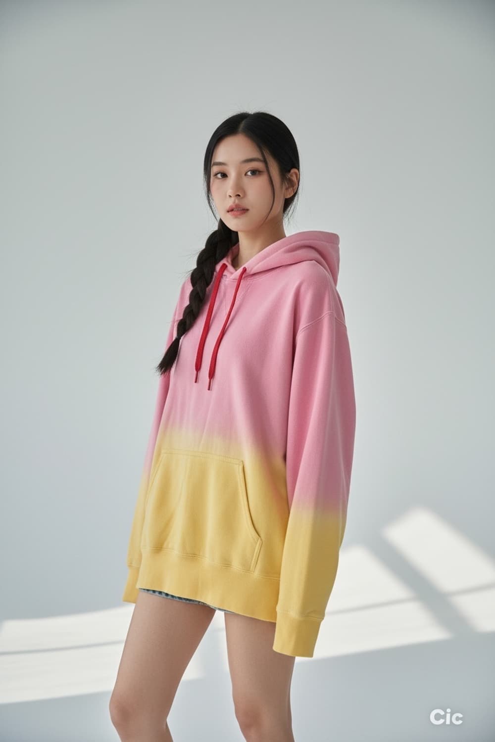 Zadig&Voltaire 그라디언트 자수 후드티 S 상품이미지1