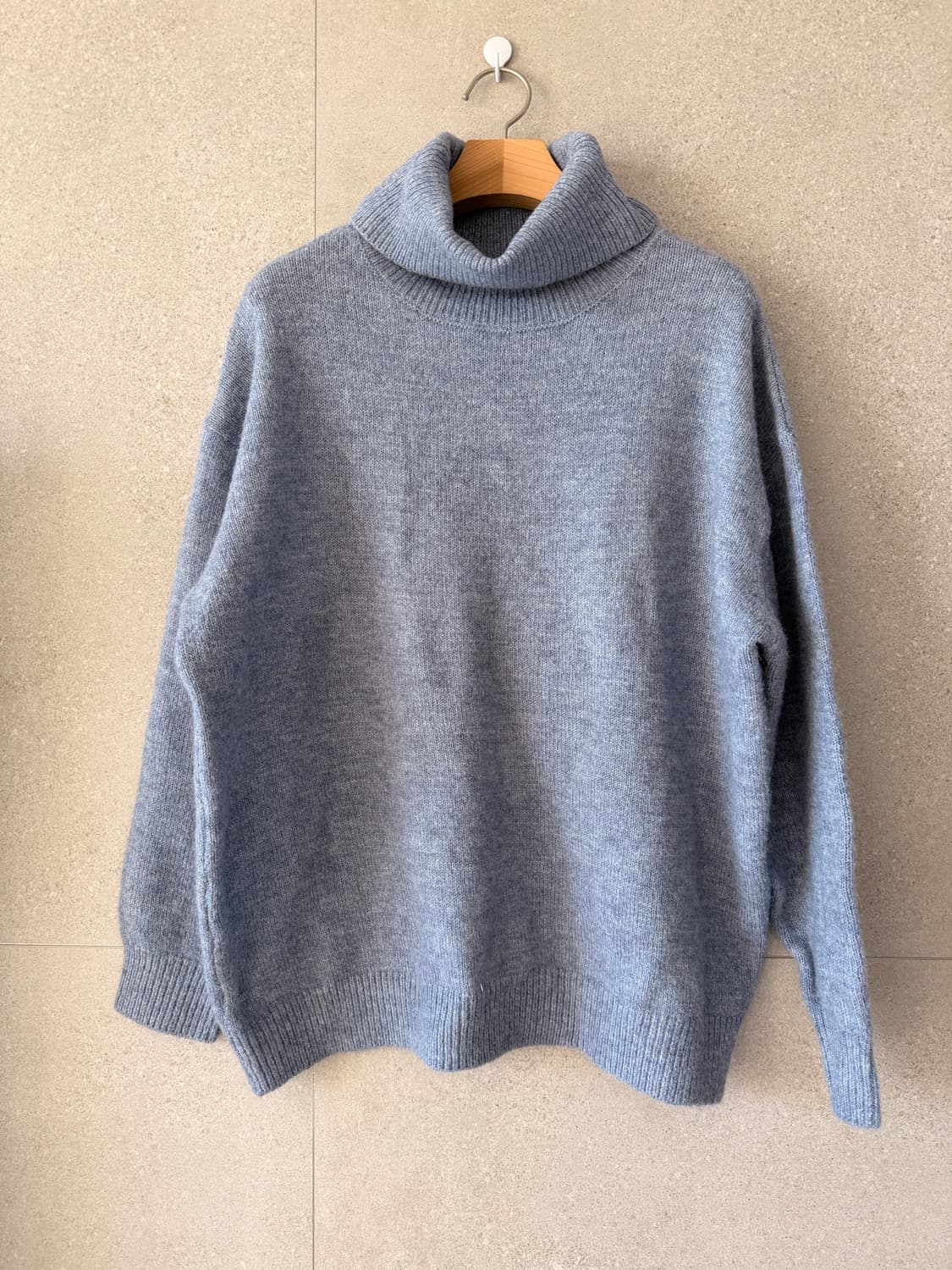 여성 긴팔 니트터틀넥 XL 상품이미지1