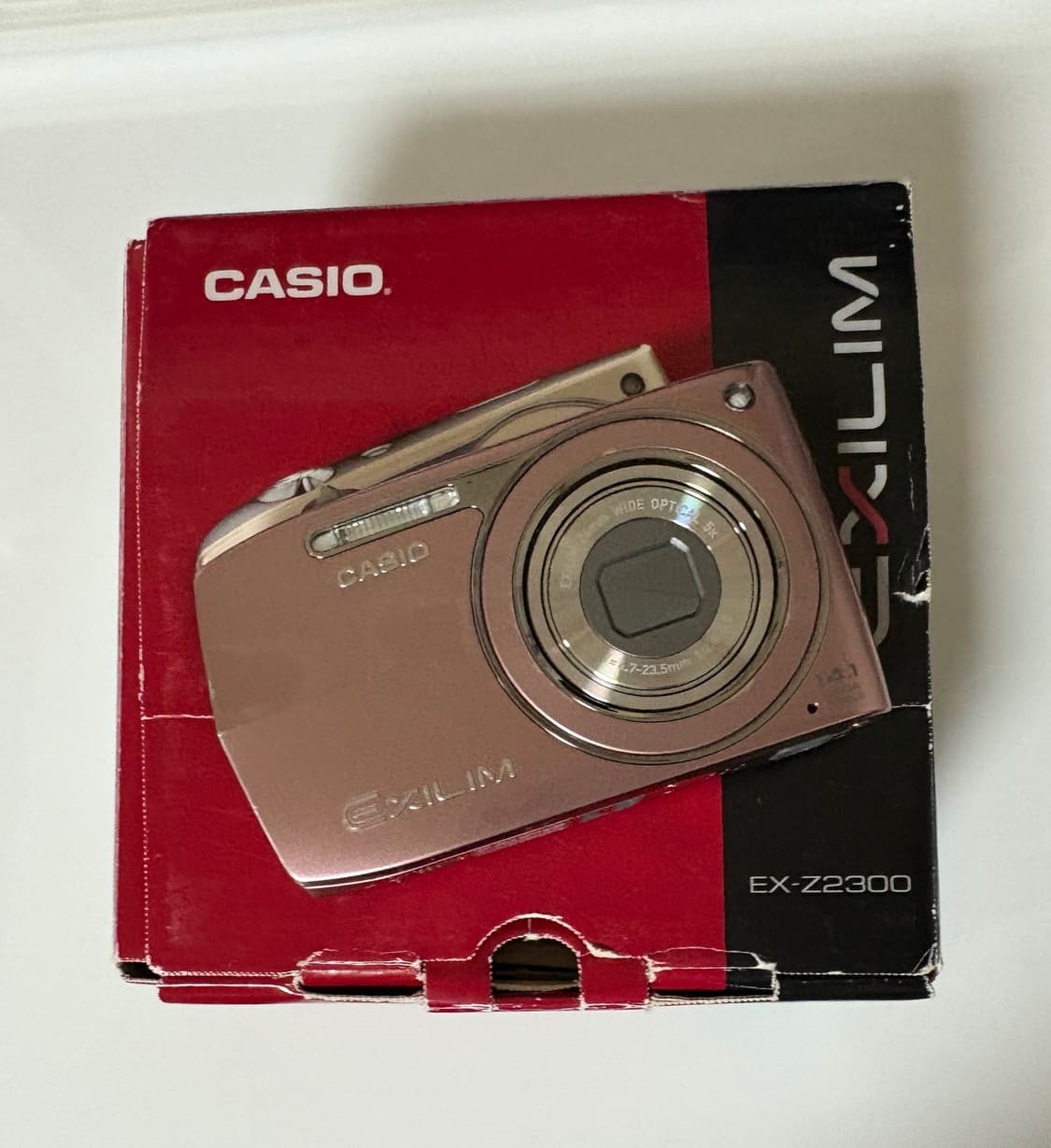 카시오 엑슬림 z2300 핑크 풀박 casio exilim z2300 상품이미지1