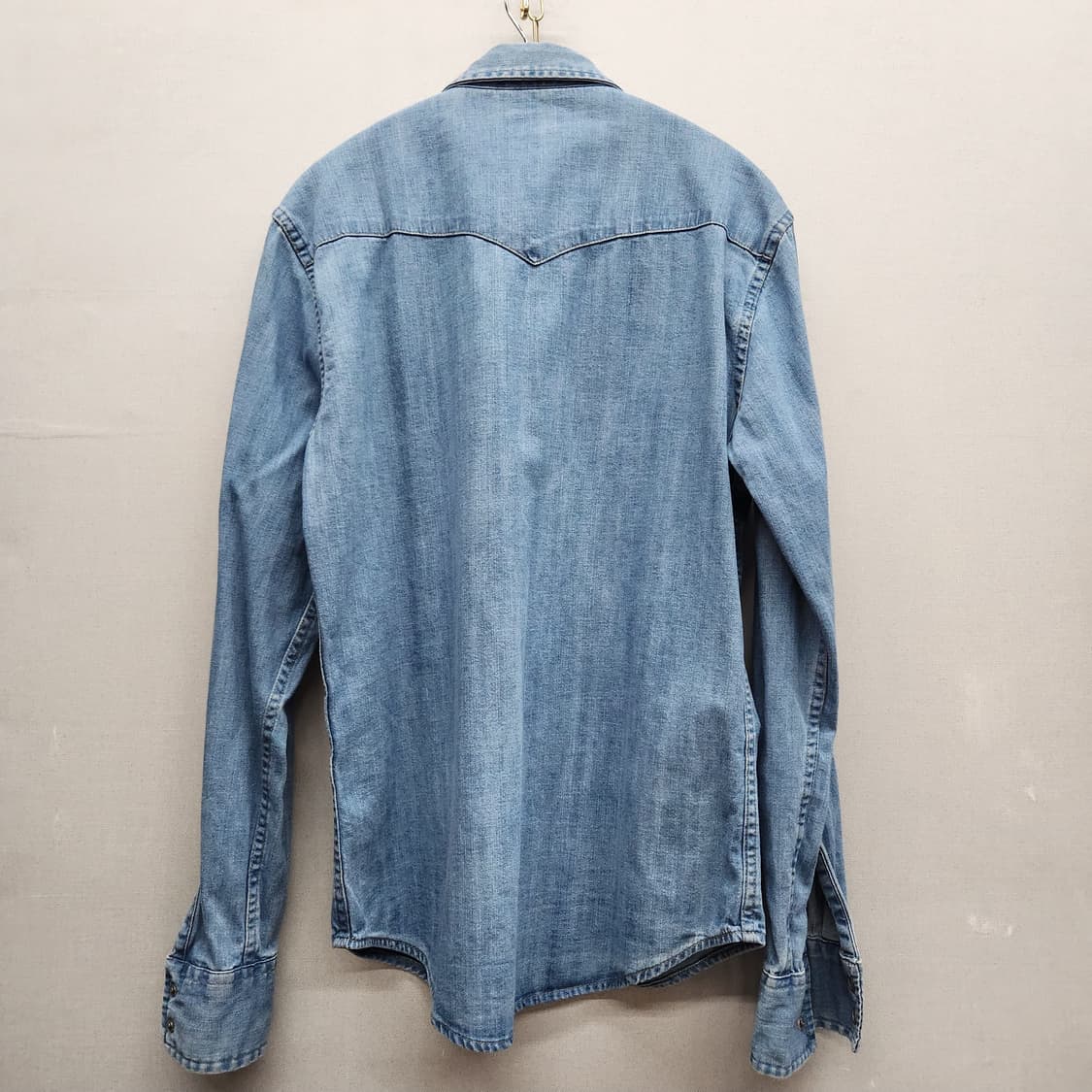 리바이스 웨스턴 데님 셔츠 S(M) 상품이미지3