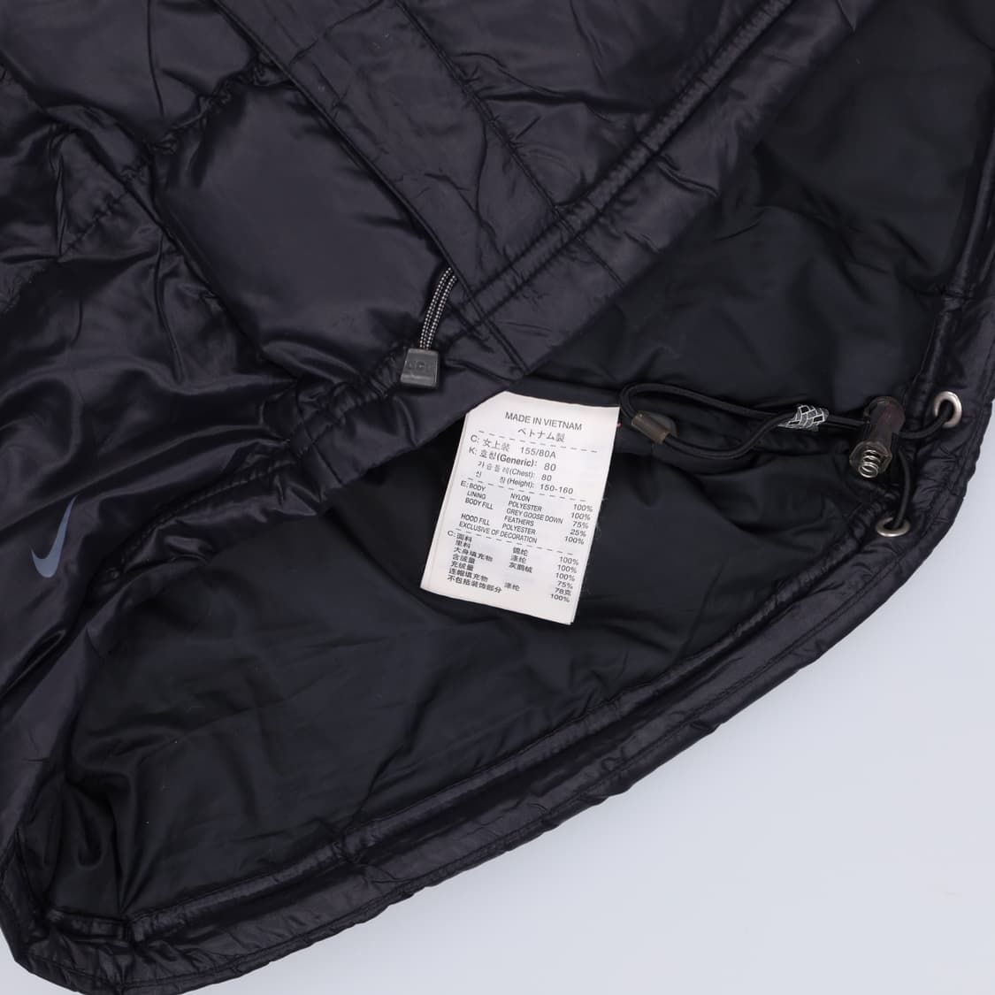 S 나이키 여성 구스 패딩조끼 0303H1 상품이미지4