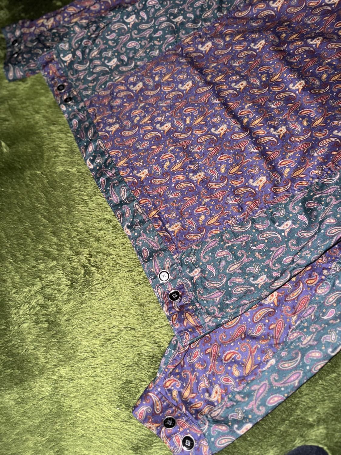 [L] EASTLOGUE 이스트로그 멀티 페이즐리 트러커 셔츠 자켓 상품이미지9