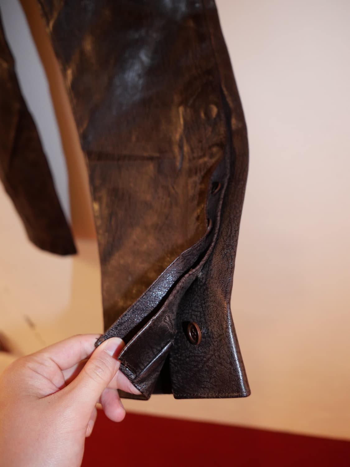 90s Costume National leather pants 상품이미지5
