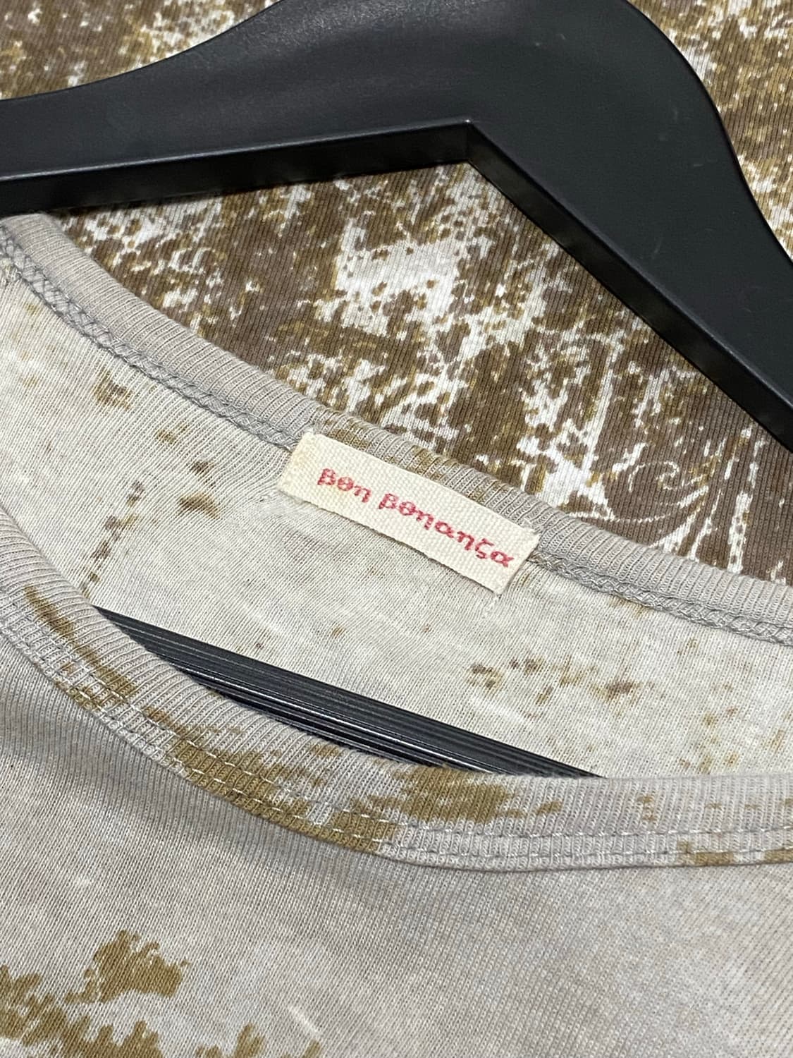 Japanese vtg 스터드 디테일 레터링 롱슬리브 상품이미지6