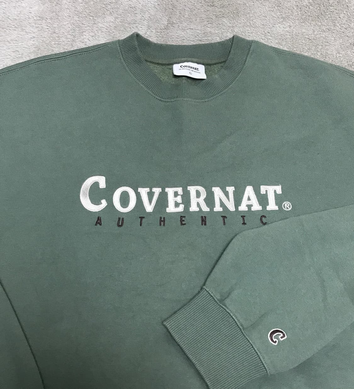 COVERNAT 커버낫 맨투맨 티셔츠 L사이즈 상품이미지5