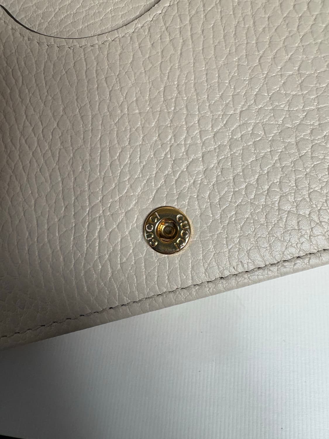 구찌 마몬트 미니 가죽 체인백 아이보리 상품이미지10