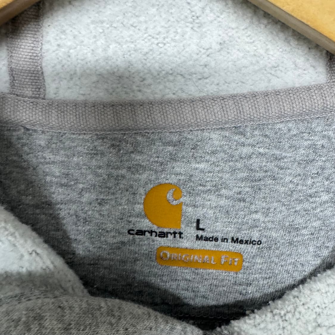 칼하트 로고 후드티 상품이미지3