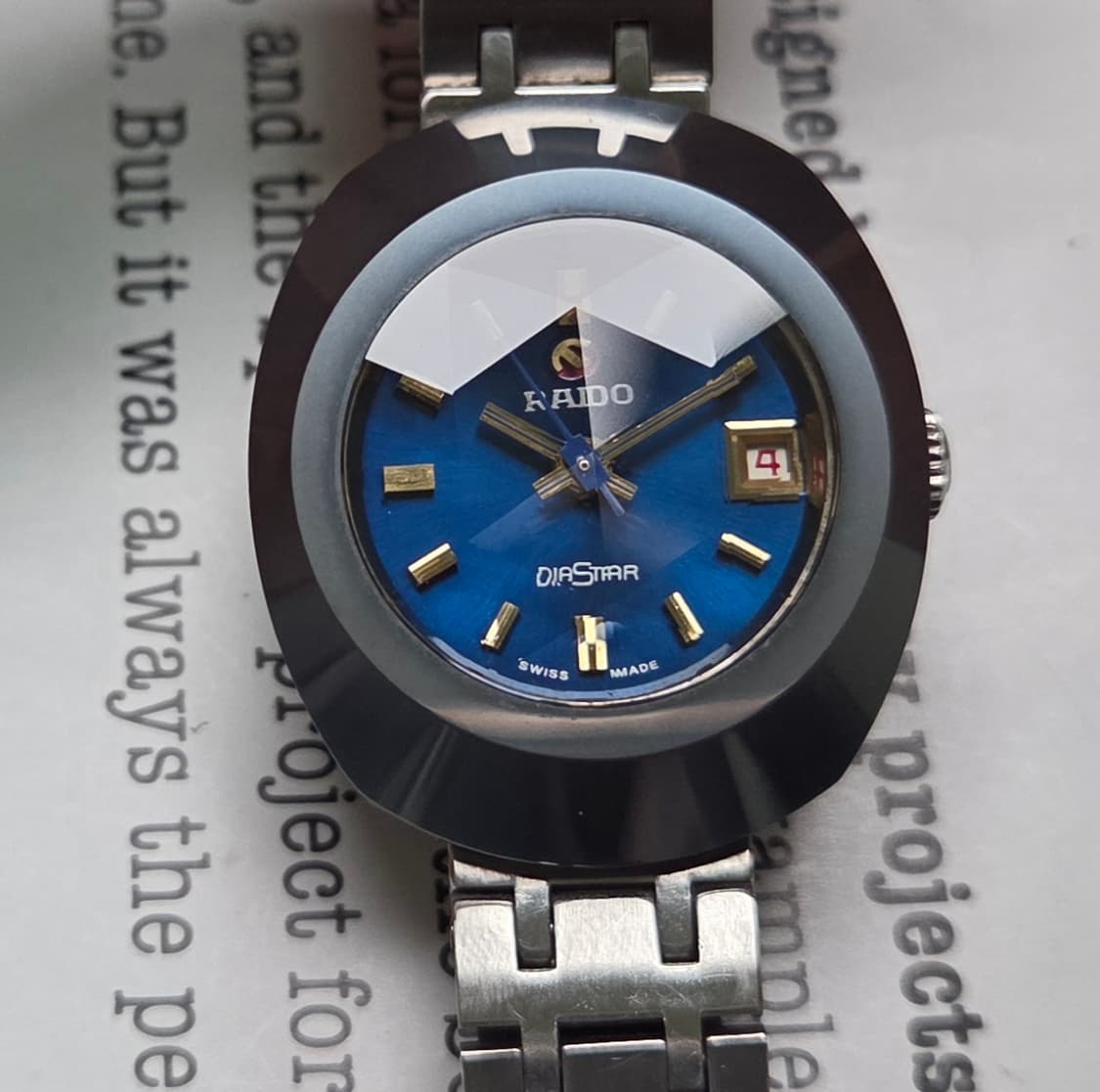 레어] 빈티지 라도 다이아스타3 통세라믹 베젤 여성용 브레이슬릿 ver. 상품이미지1