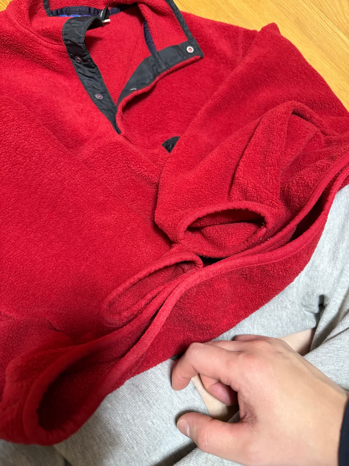 빈티지 파타고니아 신칠라 레드M 상품이미지5