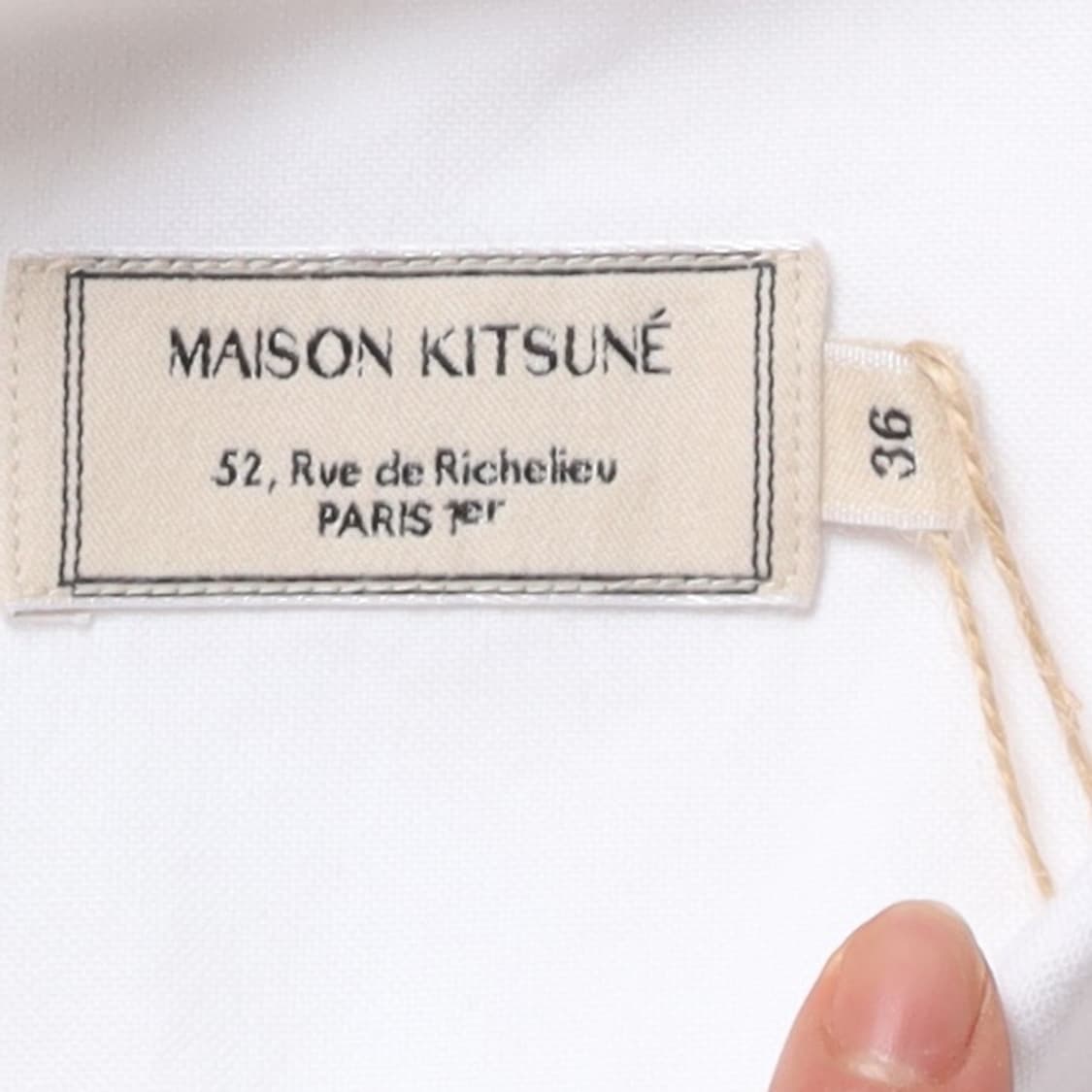 메종 키츠네 Maison Kitsune Logo  Shirt 상품이미지7
