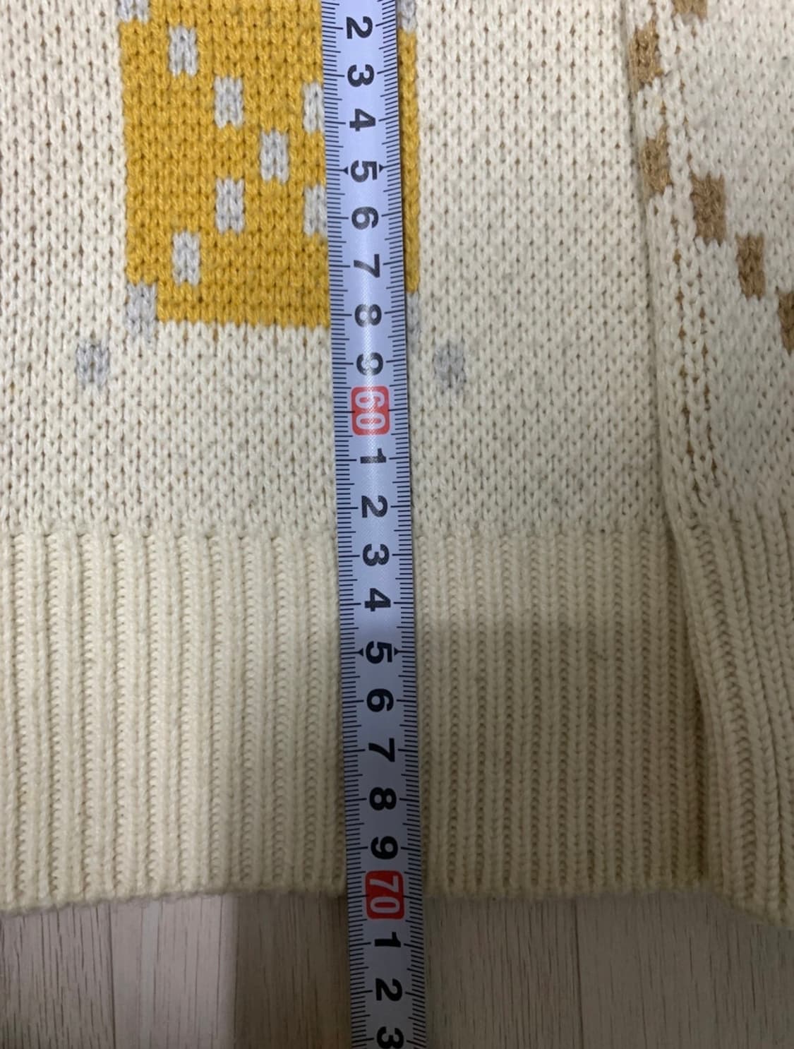 어널로이드 아가일 가디건 상품이미지3